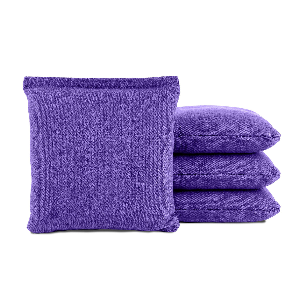 Premium Cornhole Bean Bags, 4 pack Cornhole GoSports Cornhole Purple 