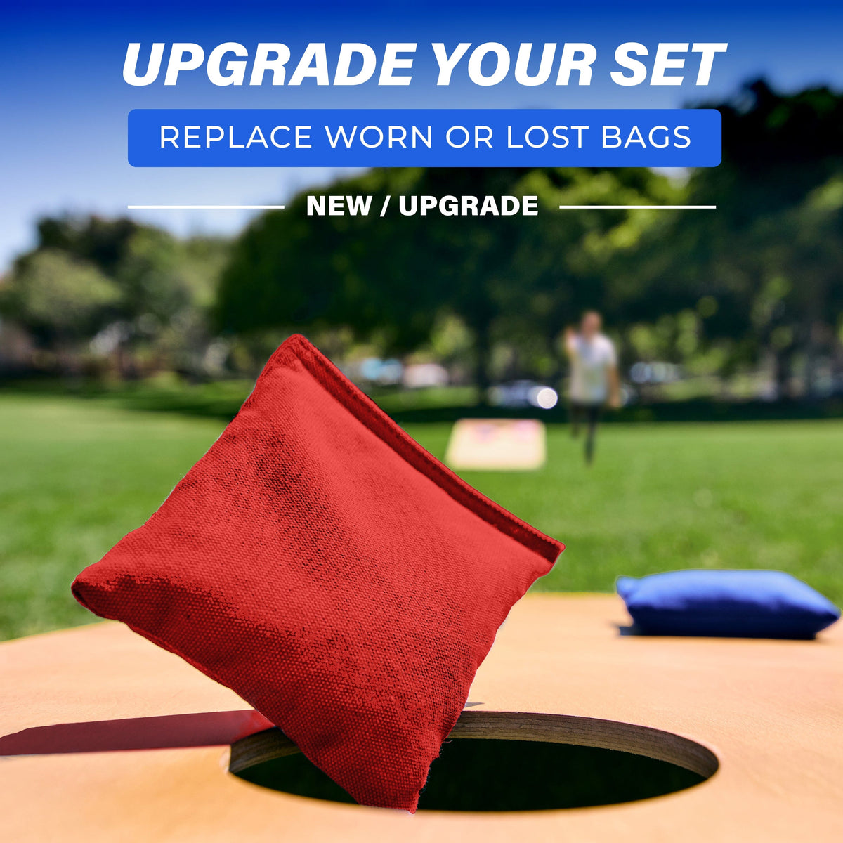 Premium Cornhole Bean Bags, 4 pack Cornhole GoSports Cornhole 