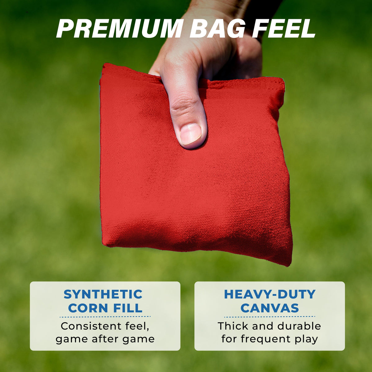Premium Cornhole Bean Bags, 4 pack Cornhole GoSports Cornhole 