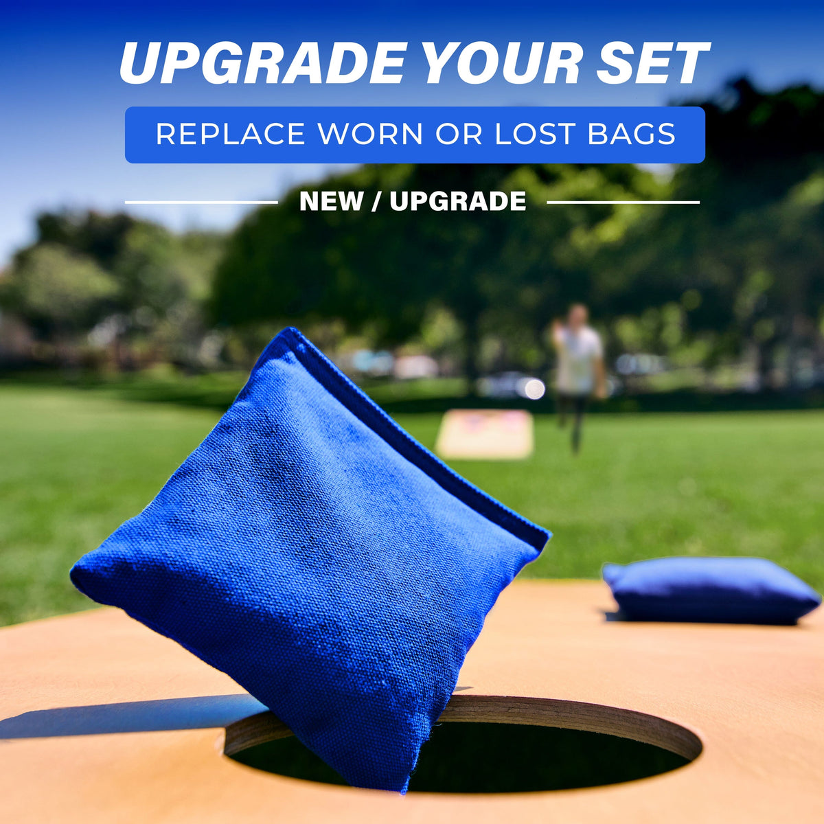 Premium Cornhole Bean Bags, 4 pack Cornhole GoSports Cornhole 