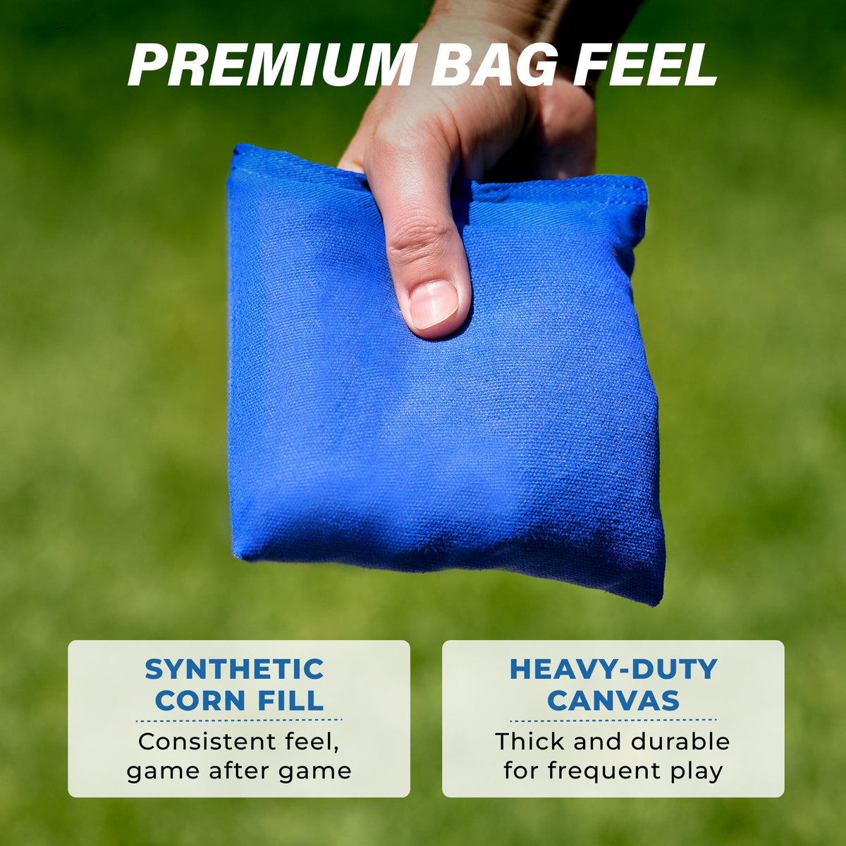 Premium Cornhole Bean Bags, 4 pack Cornhole GoSports Cornhole 
