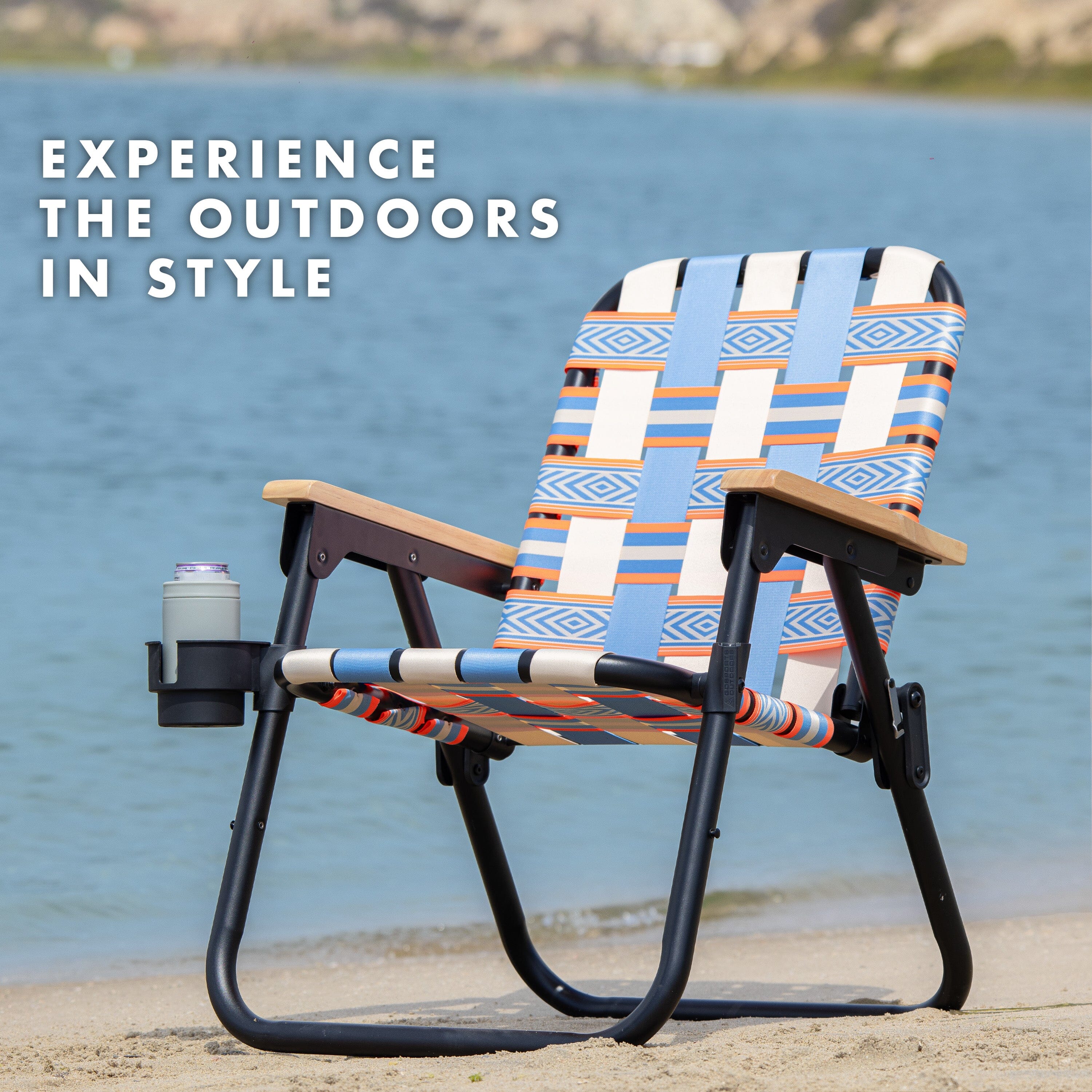 GoSports WOVN Beach Backpack Chair - 9 Styles Available - Premium Folding Camping Chair GoSports 