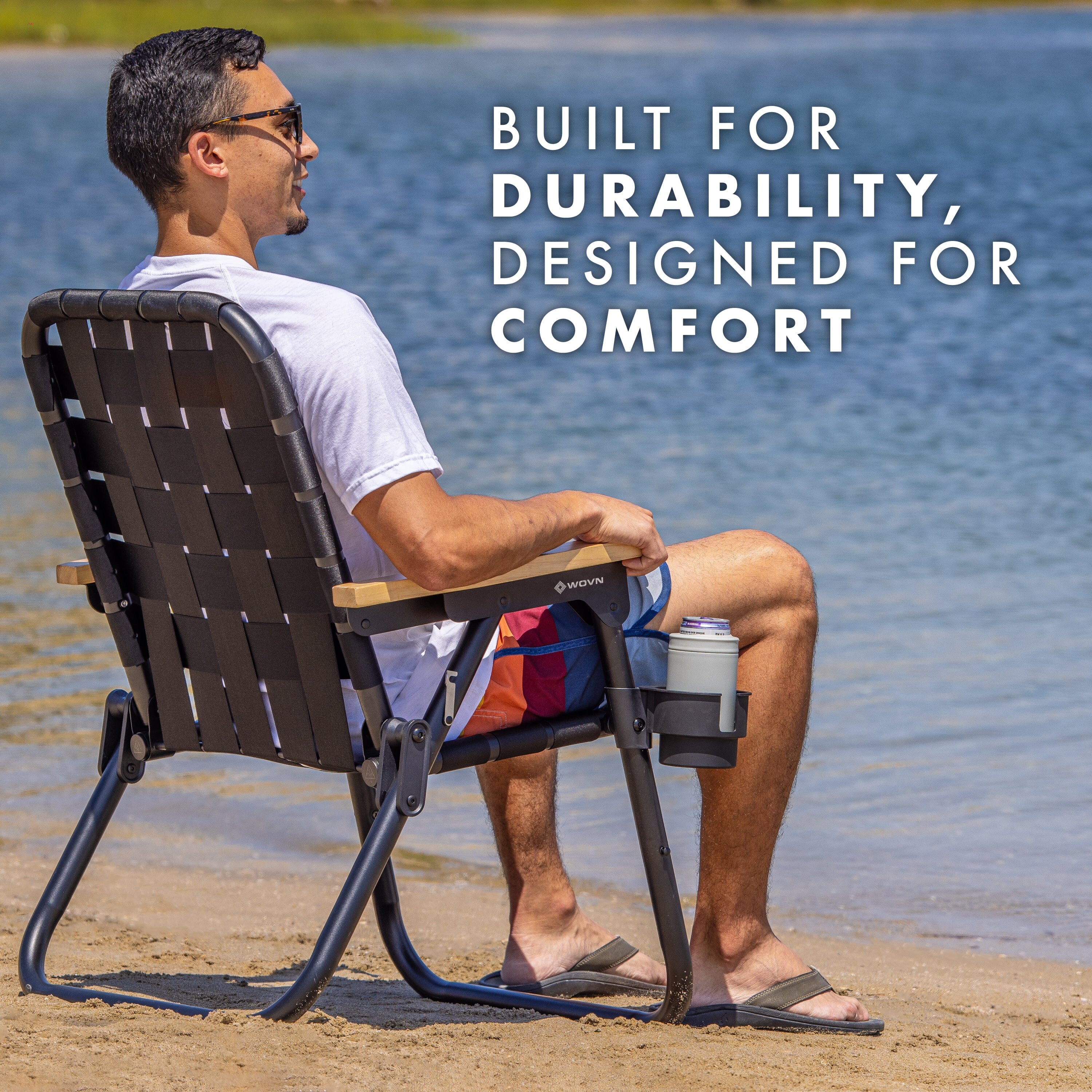 GoSports WOVN Beach Backpack Chair - 9 Styles Available - Premium Folding Camping Chair GoSports 