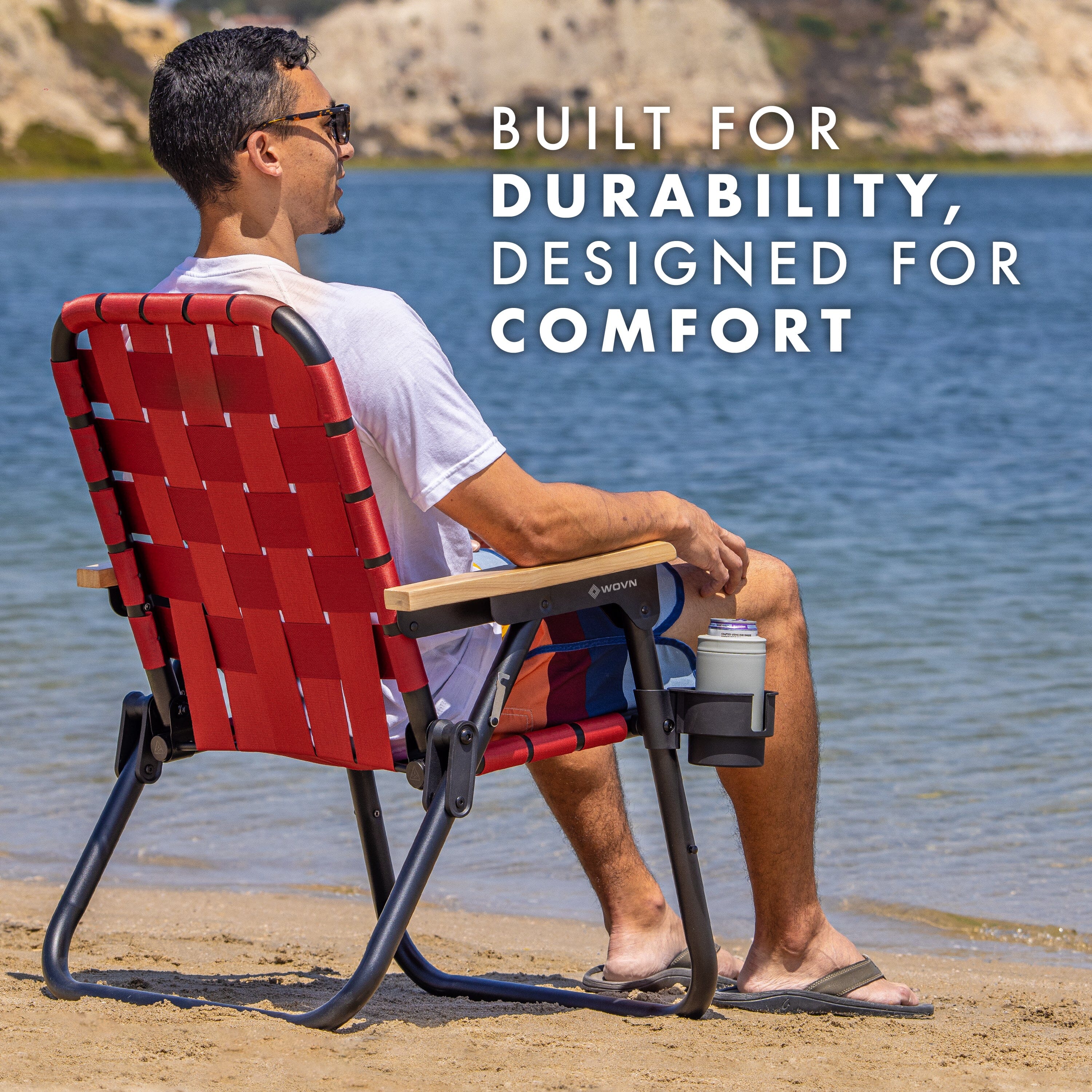 GoSports WOVN Beach Backpack Chair - 9 Styles Available - Premium Folding Camping Chair GoSports 