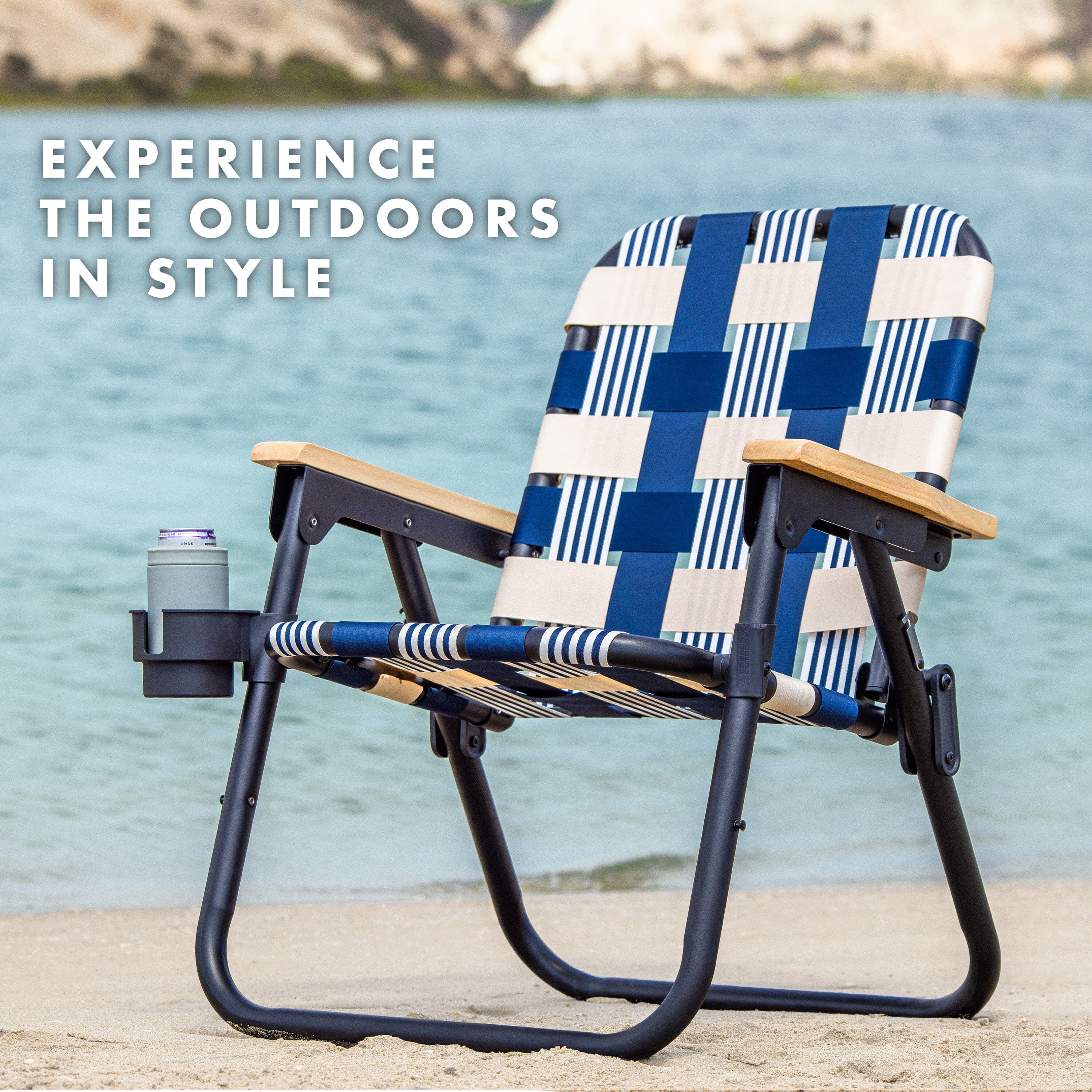 GoSports WOVN Beach Backpack Chair - 9 Styles Available - Premium Folding Camping Chair GoSports 