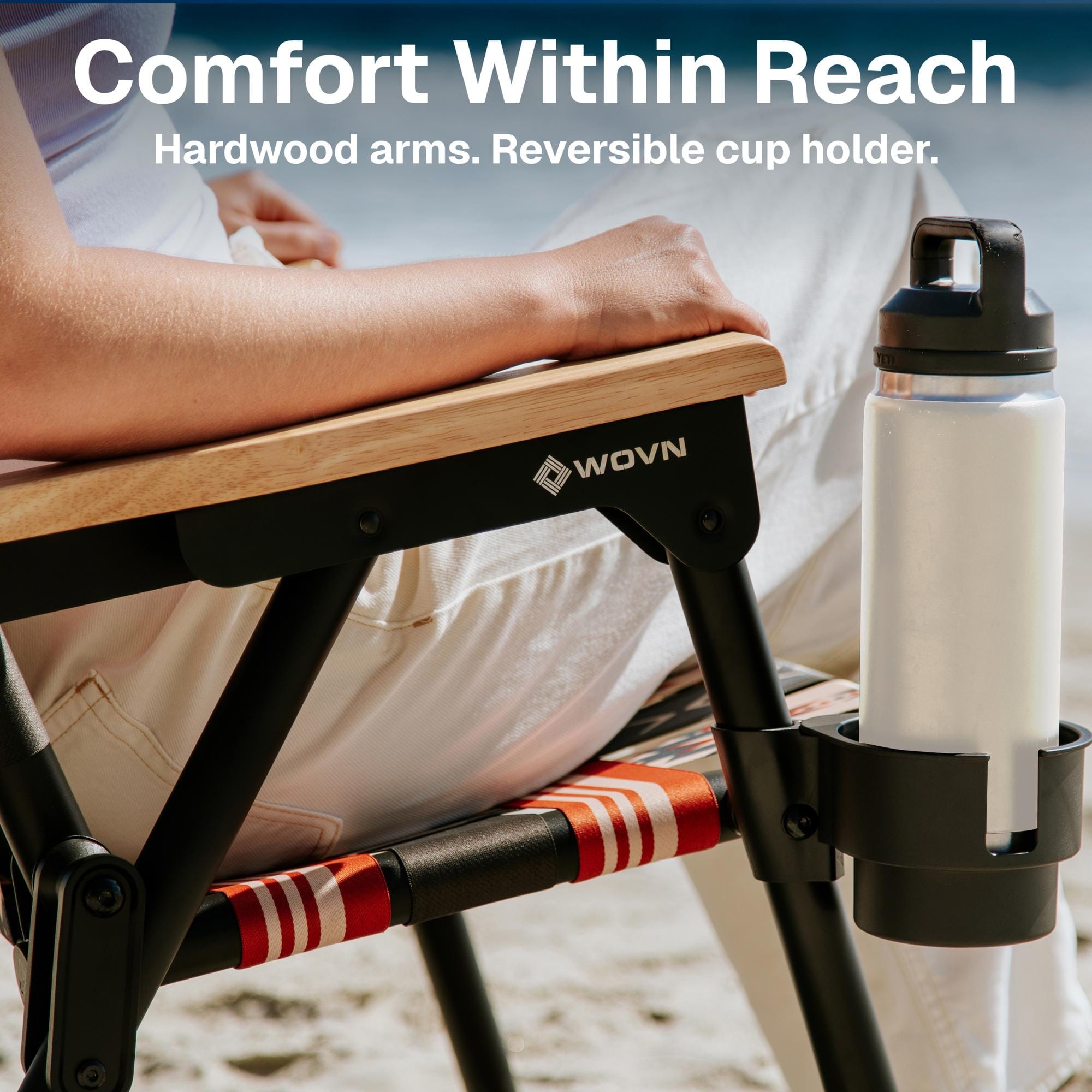 GoSports WOVN Beach Backpack Chair - 9 Styles Available - Premium Folding Camping Chair GoSports 
