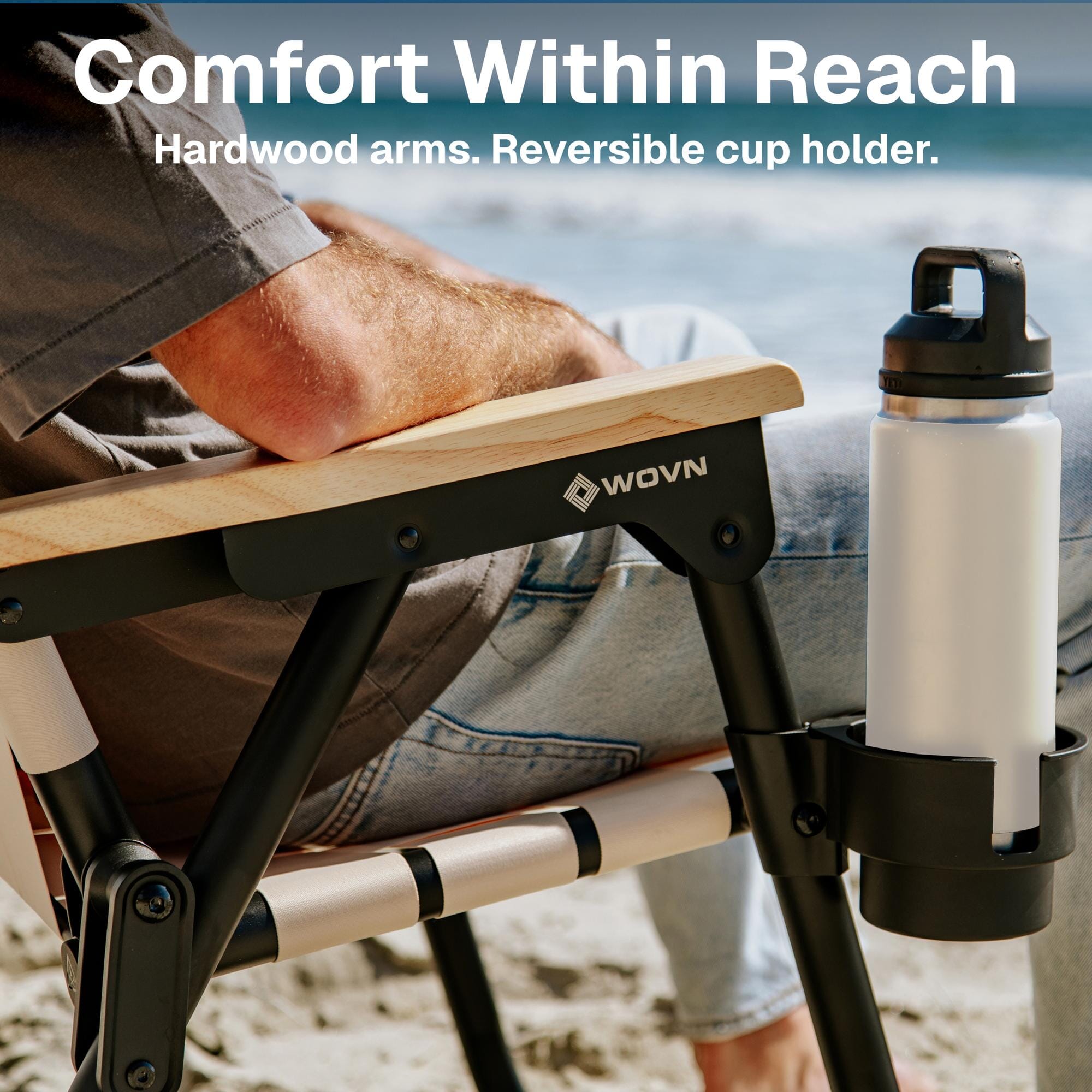 GoSports WOVN Beach Backpack Chair - 9 Styles Available - Premium Folding Camping Chair GoSports 