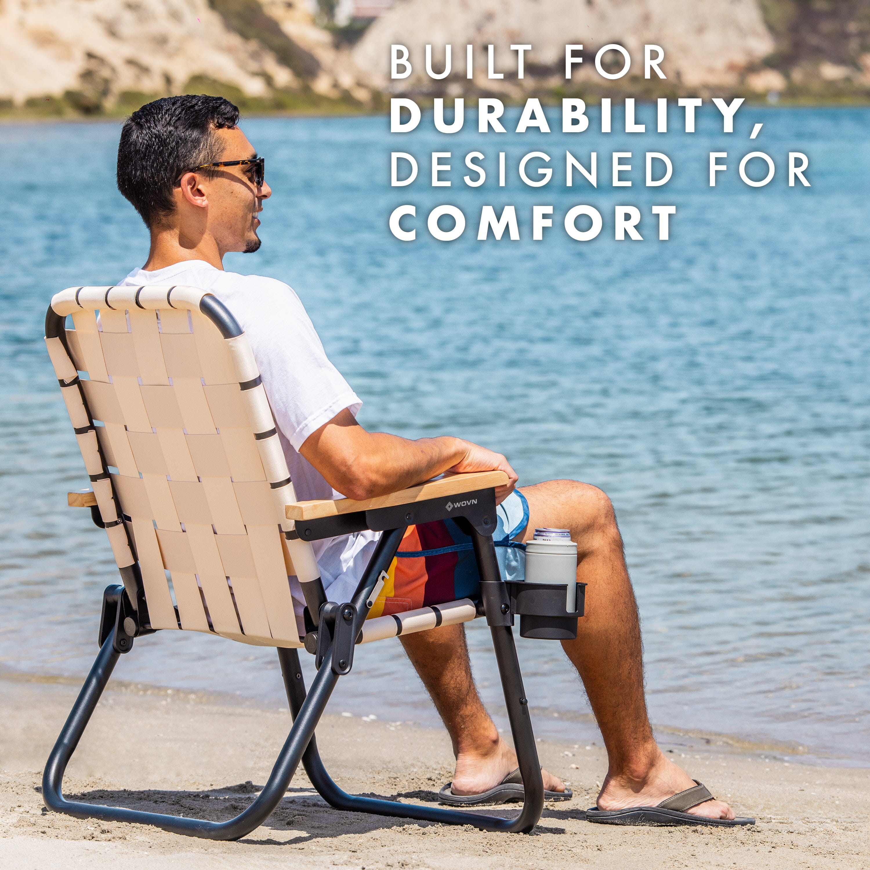GoSports WOVN Beach Backpack Chair - 9 Styles Available - Premium