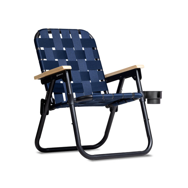 High Seat Beach Chair in Navy