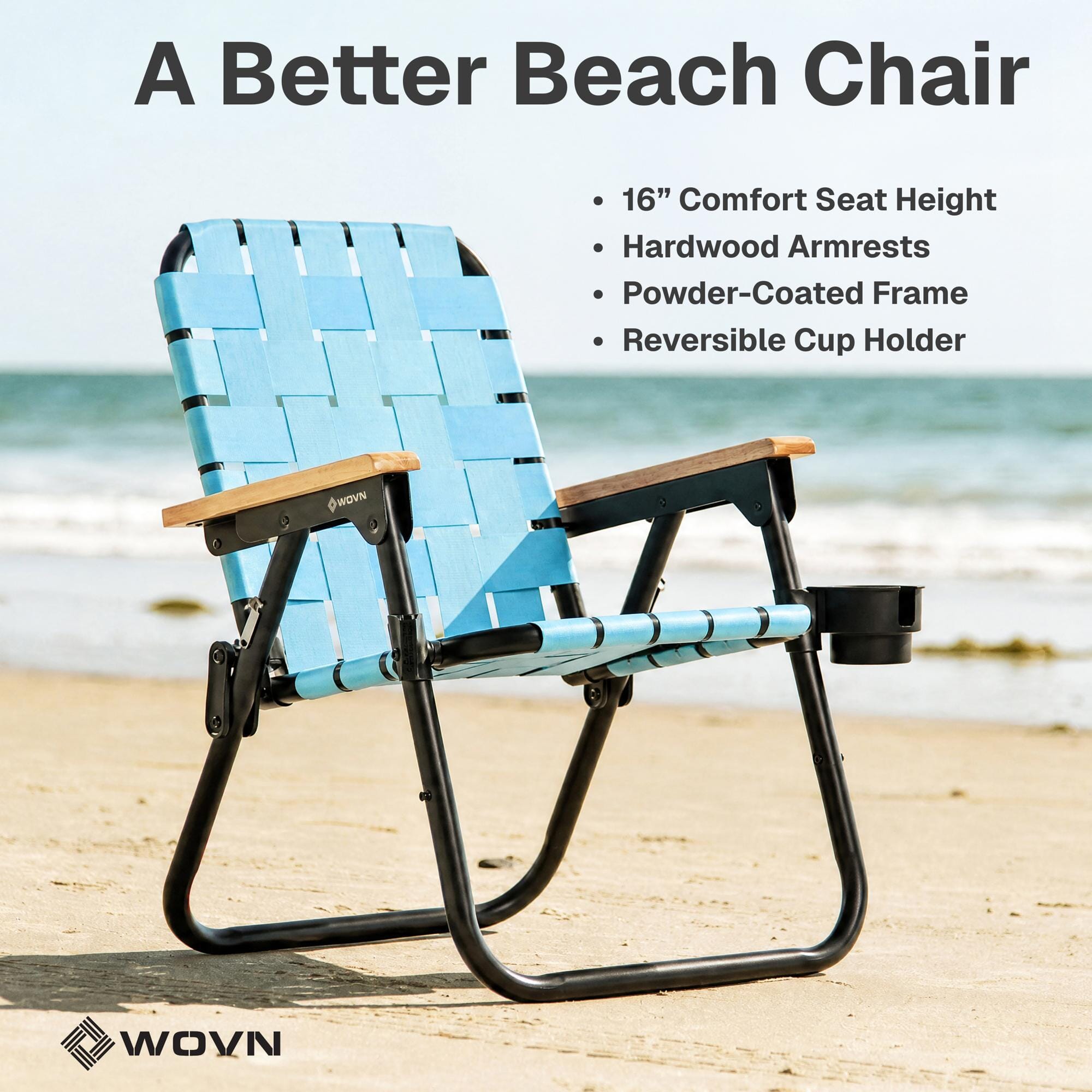 GoSports WOVN Beach Backpack Chair - 9 Styles Available - Premium Folding Camping Chair GoSports 