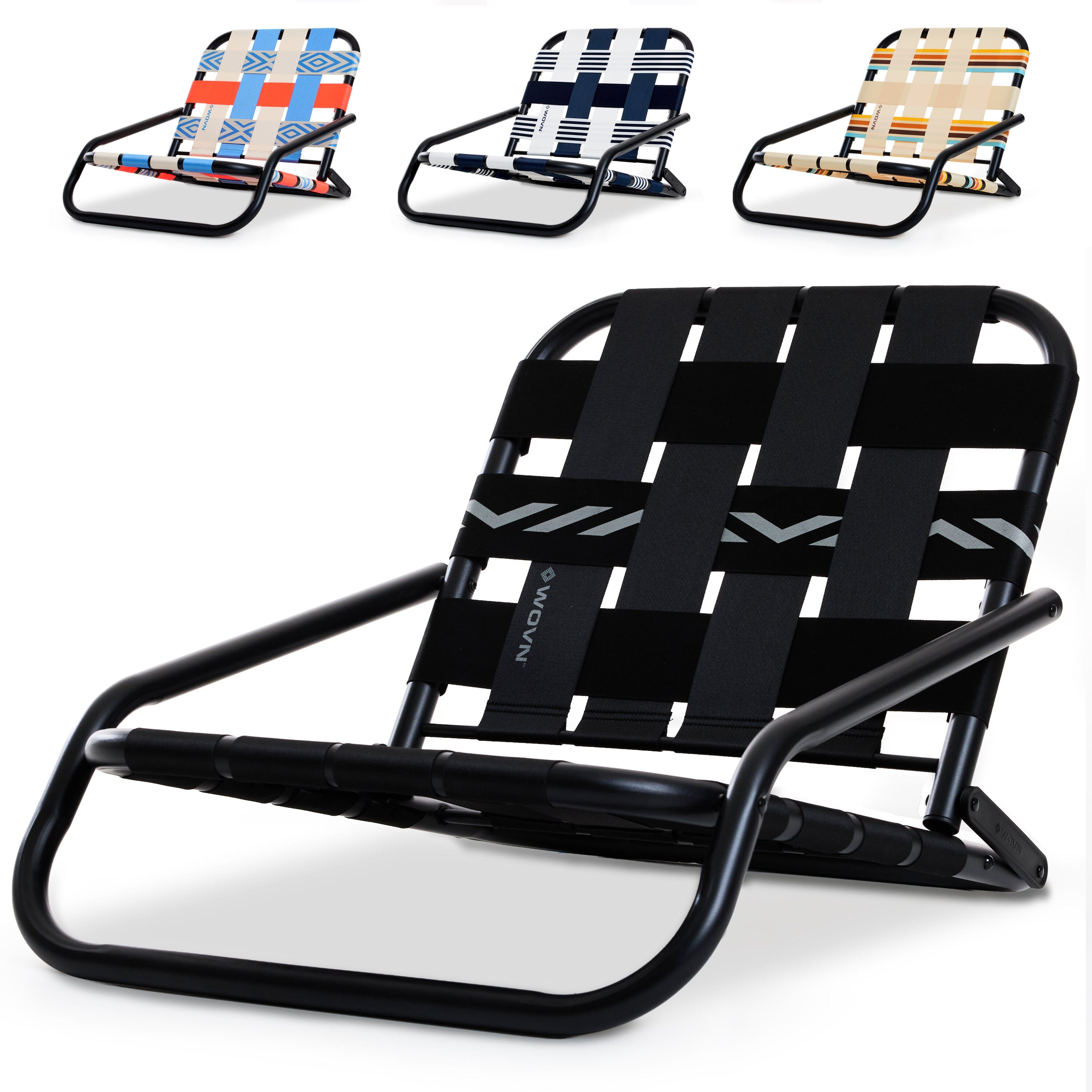 Low Profile Beach Chair, Baja Folding | WOVN – PlayGoSports.com