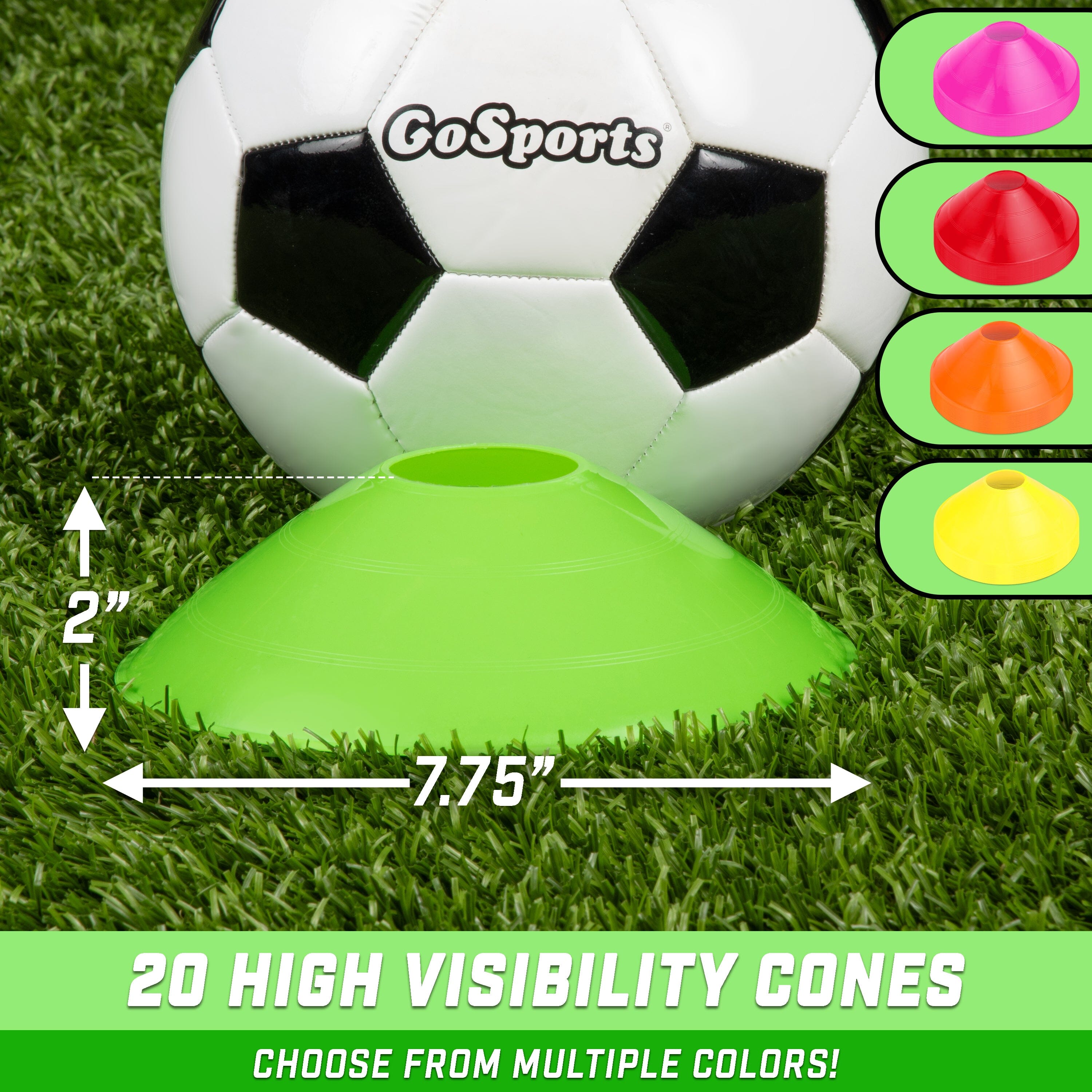 a soccer ball with a green and white soccer ball