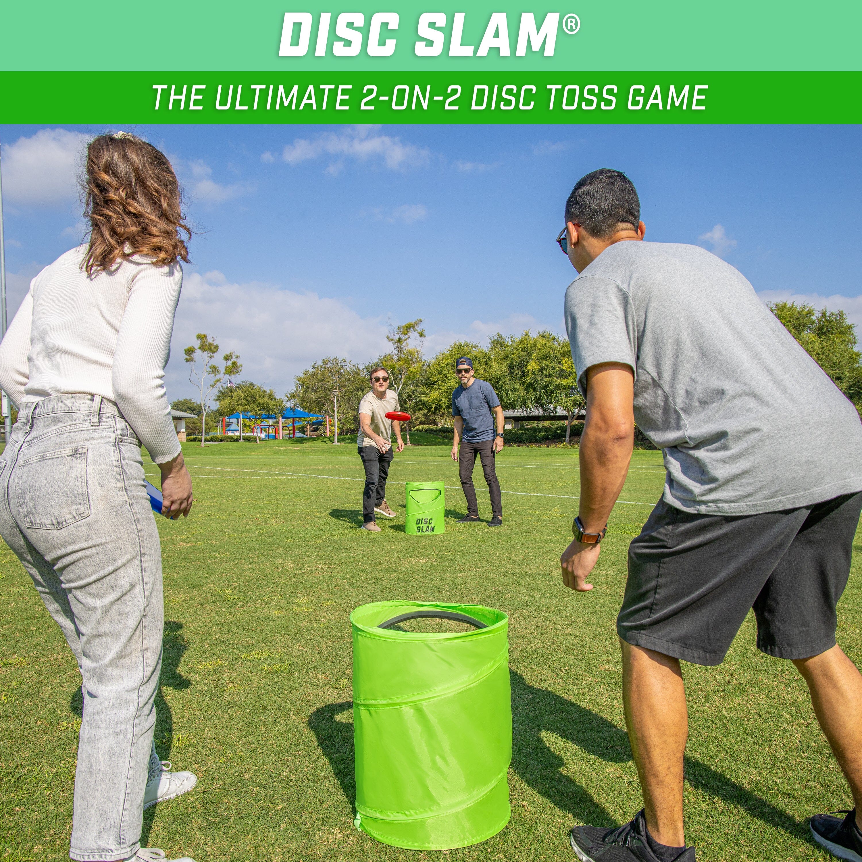 GoSports Disc Slam Flying Disc Game Set Disc Slam GoSports 