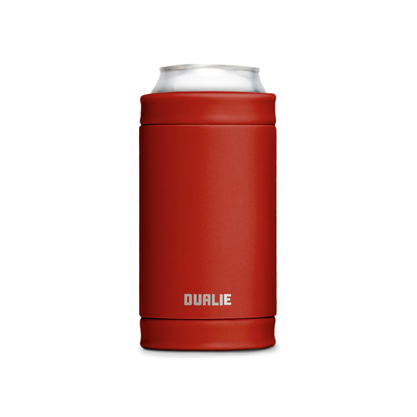12oz 3-in-1 Insulated Drink Cooler in Burnt Red
