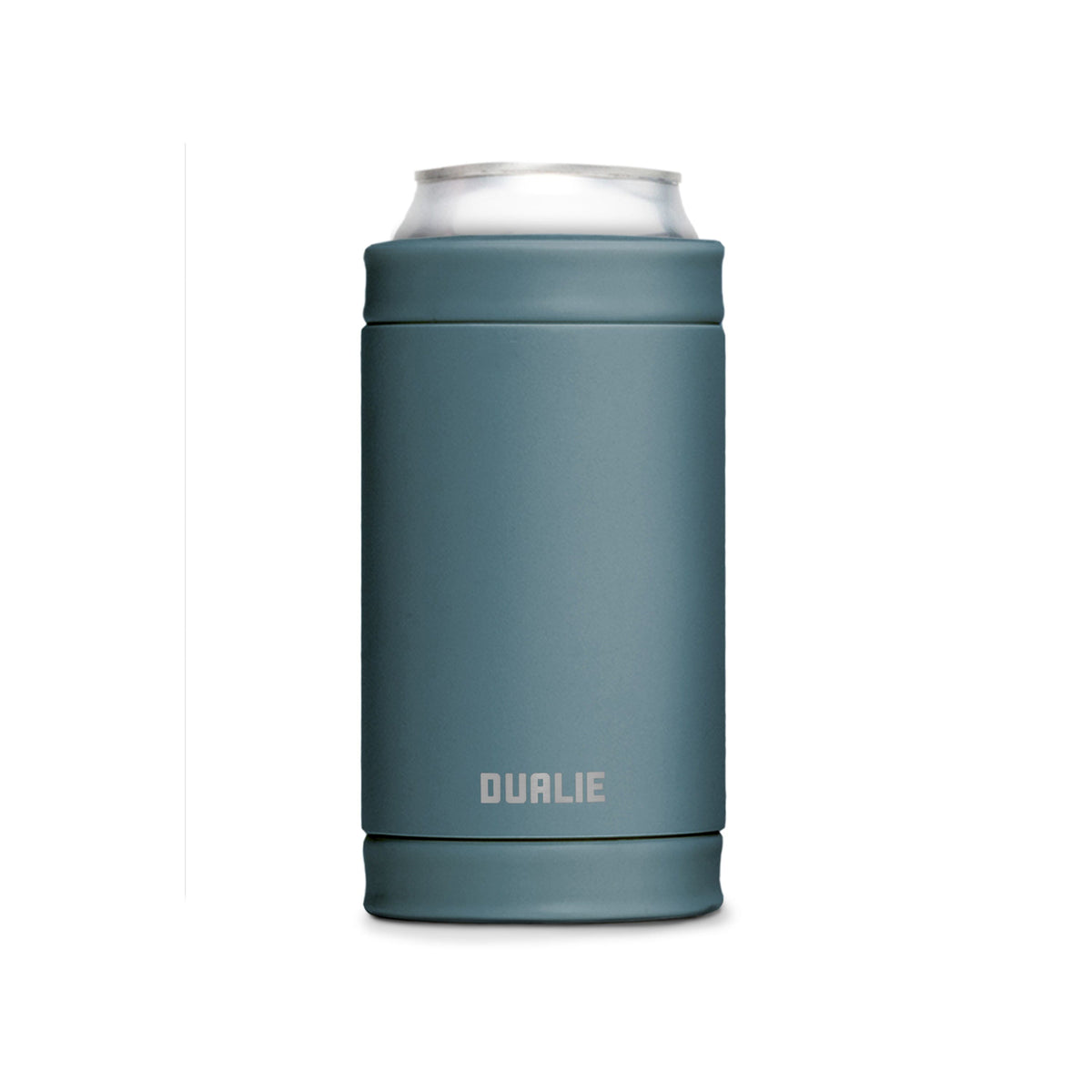 12oz 3-in-1 Insulated Drink Cooler Dualie Stone Blue 