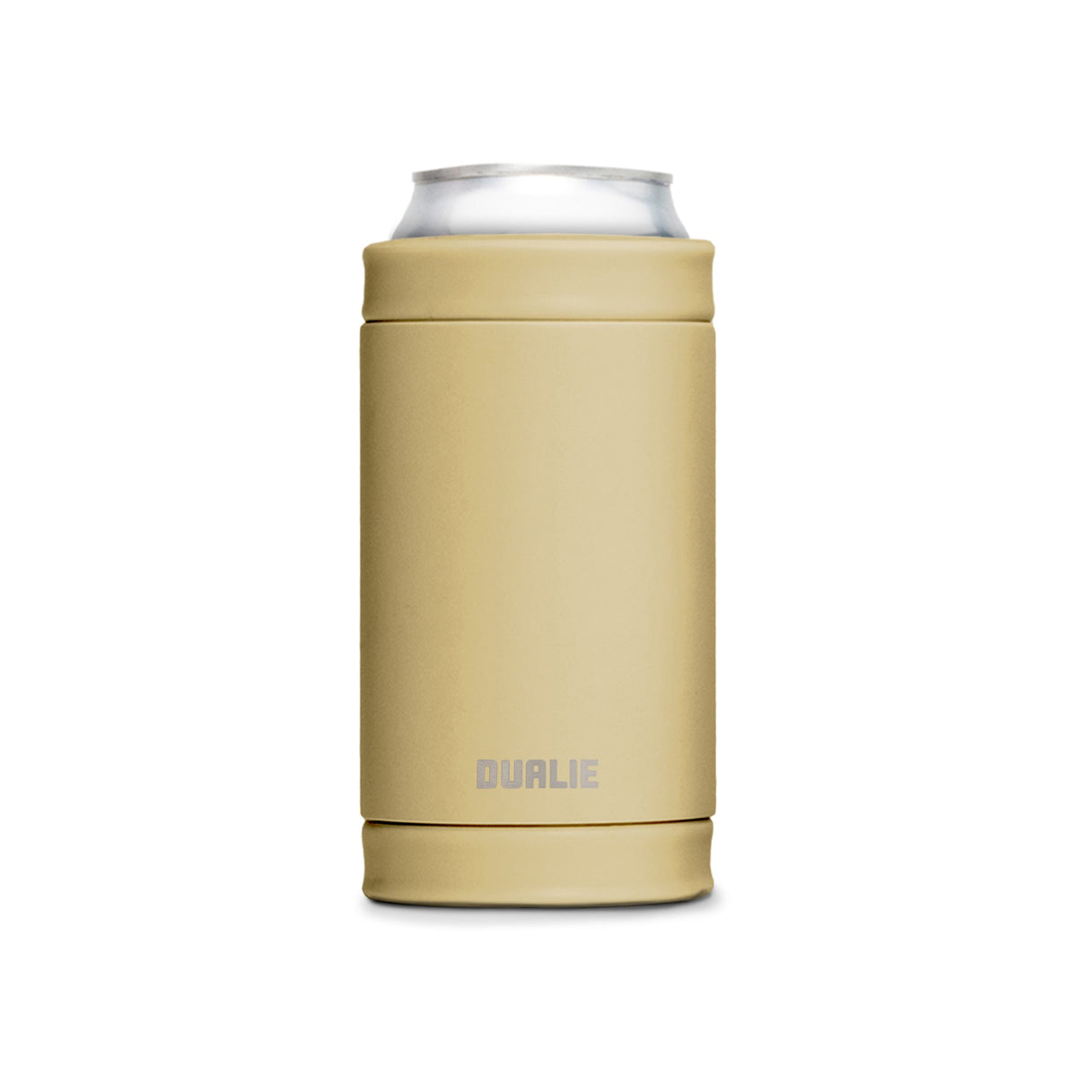 12oz 3-in-1 Insulated Drink Cooler Dualie Tan 