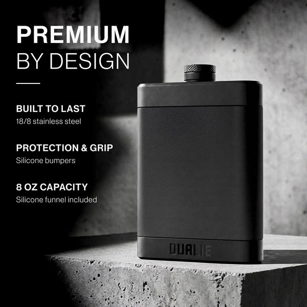 8 oz Waypoint Stainless Steel Flask