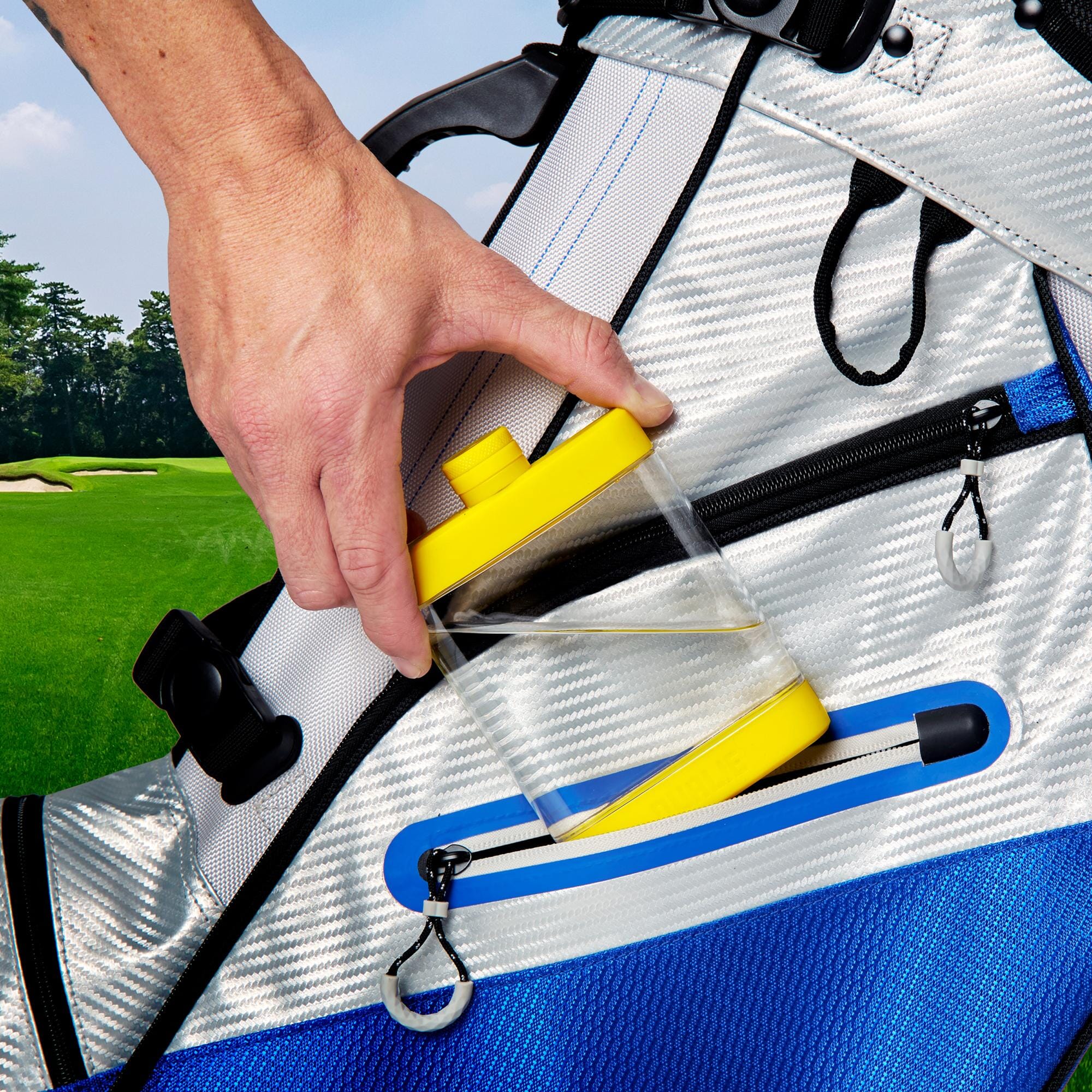 DUALIE 8 oz Hip Flask for Liquor - Undetectable Shatterproof Alcohol Flasks with Clear Tritan Plastic and Silicone Grip - Flask Gift for Men & Women Playgosports.com 