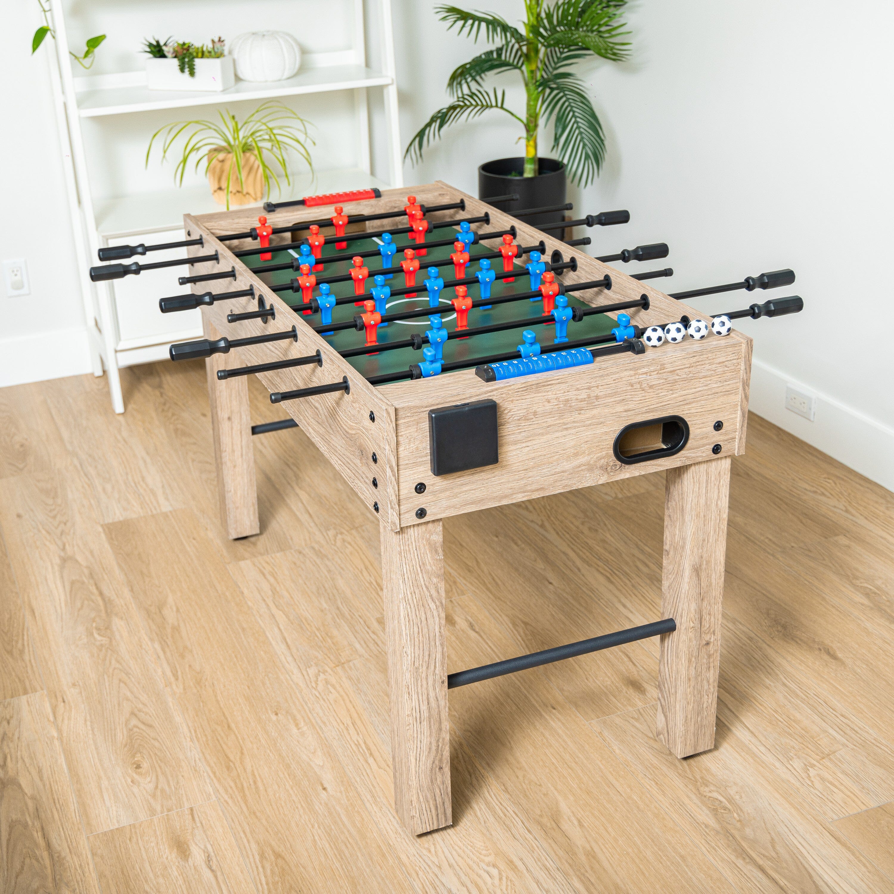 GoSports 48 Inch Foosball Table - Oak Finish FoosBall GoSports 