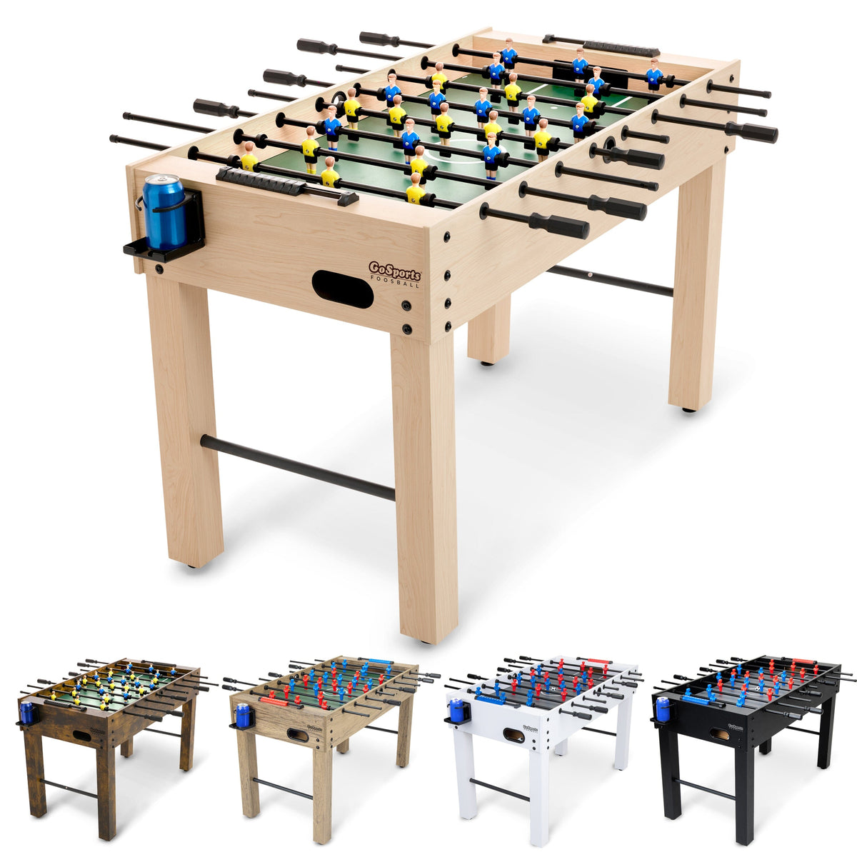 48" Foosball Table FoosBall GoSports Gameroom Pine 