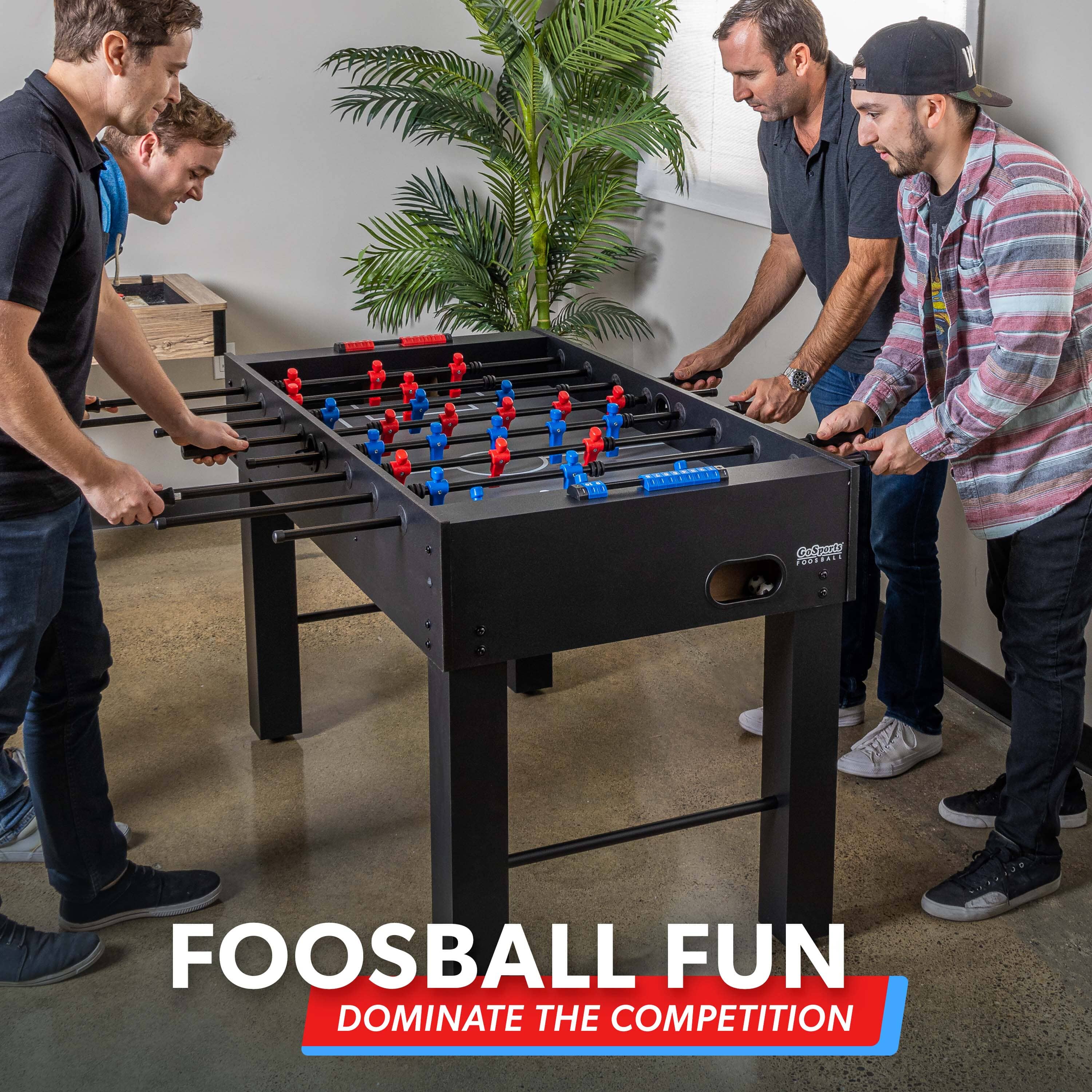 GoSports 54 Inch Full Size Foosball Table - Professional-Grade Game Table for Home GoSports 