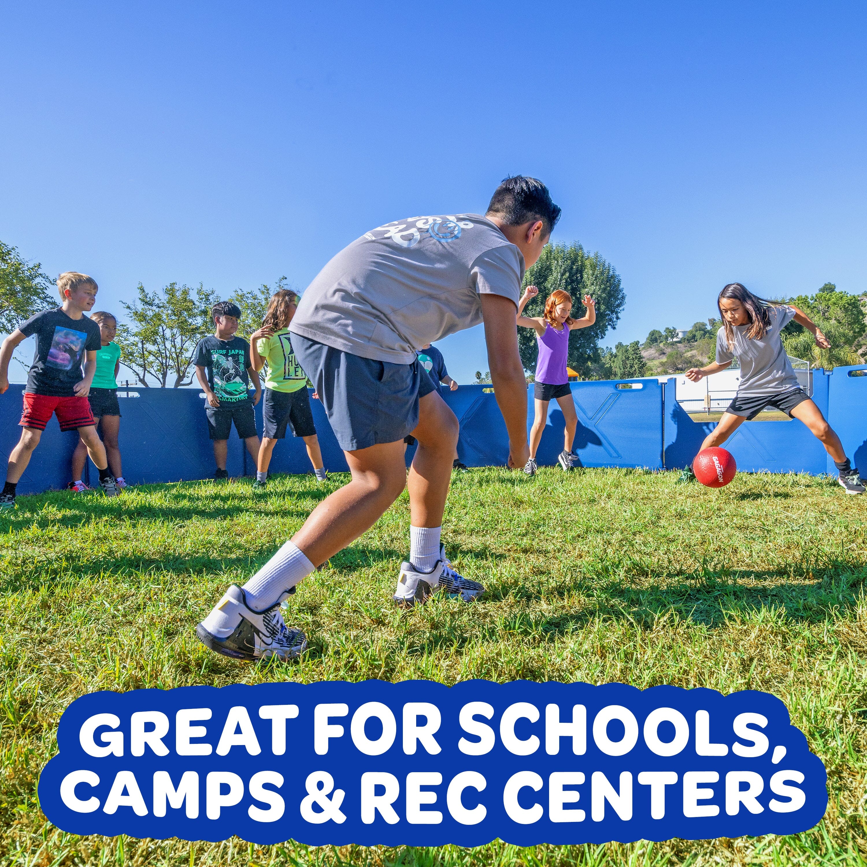 GoSports Gaga Ball Pit - 15 ft, 20 ft or 25 ft Portable Indoor/Outdoor Gagagon Pit for School, Camp or Home Use GoSports 