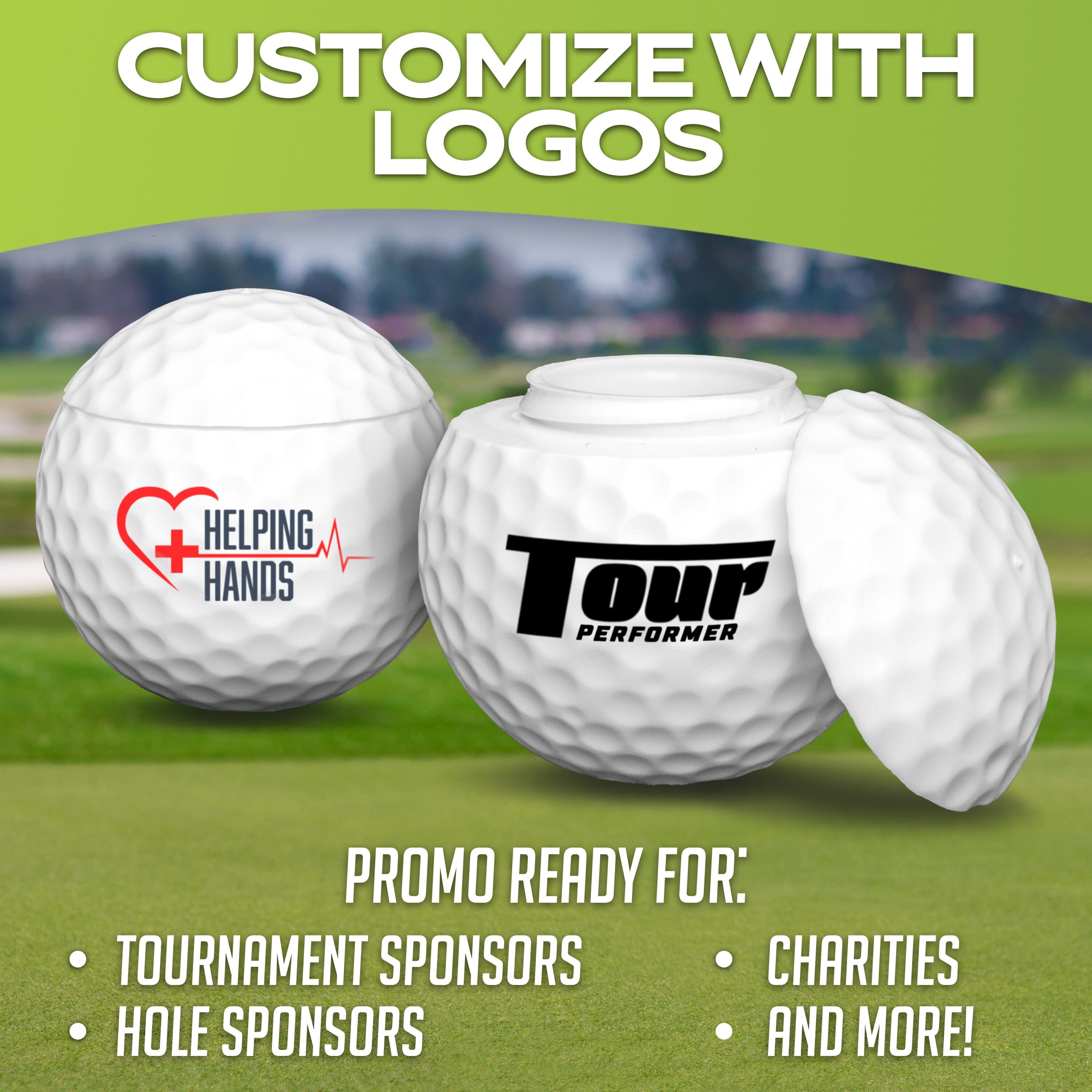 GoSports Mulligan Shots 144 Pack of Golf Ball Shot Glasses with Lids - Funny Golf Gifts for Men GoSports 