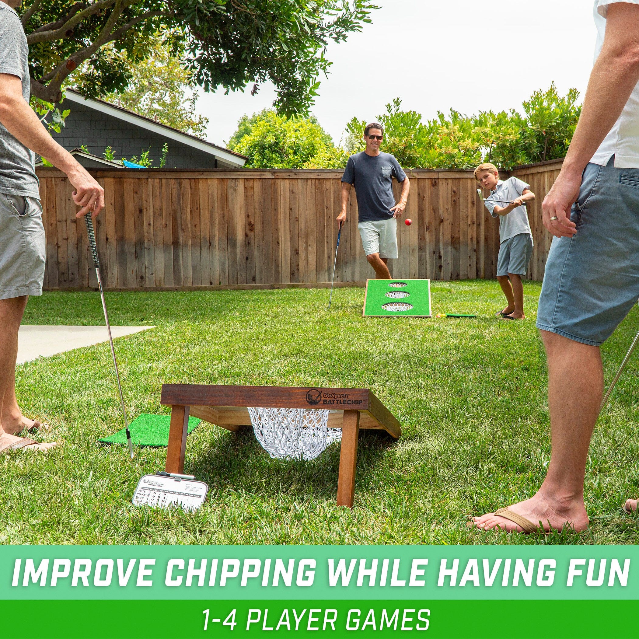GoSports BattleChip VERSUS Golf Cornhole Chipping Game Golf GoSports 