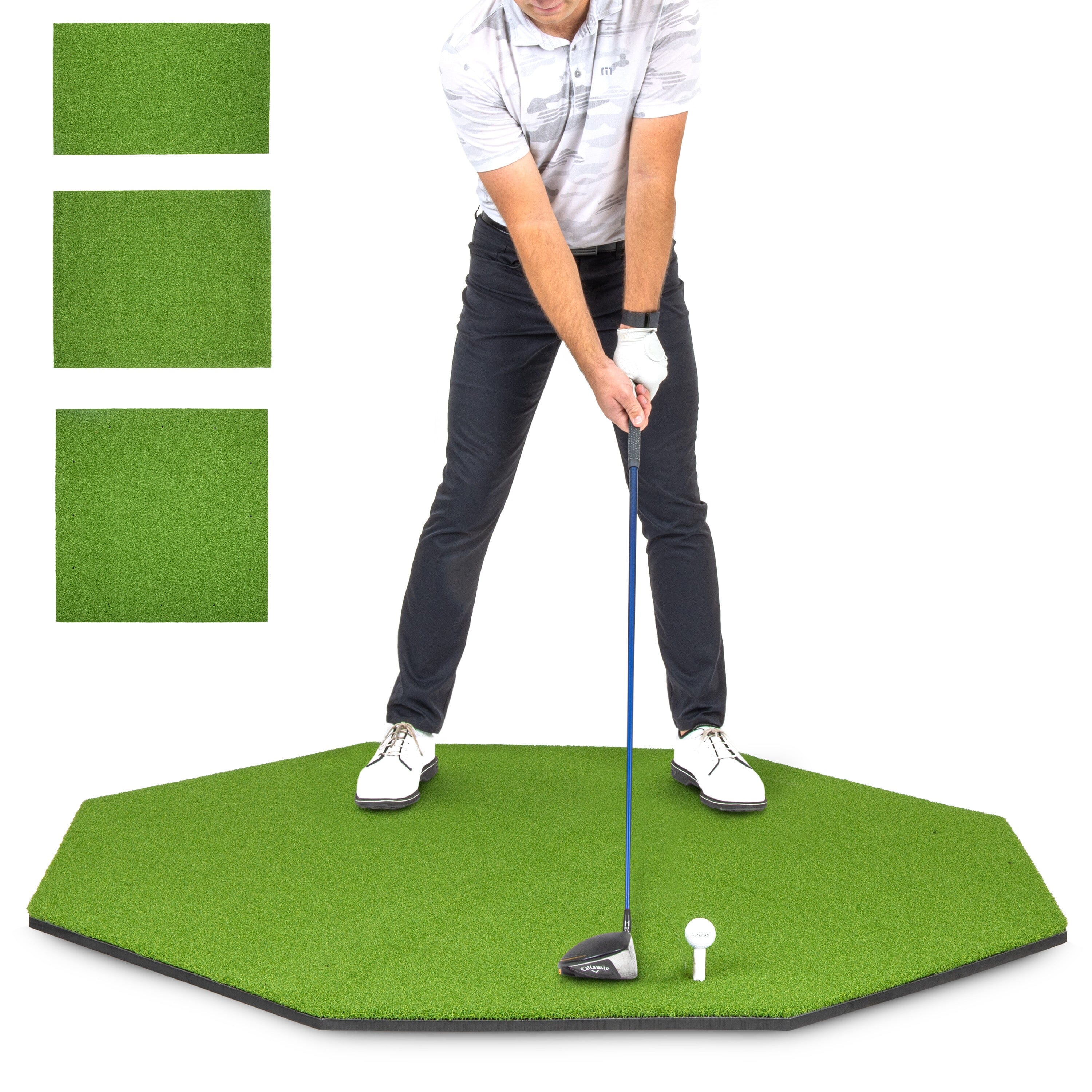 GoSports Golf Hitting Mat - PRO 5 x 5 ft Octagon - 15 mm GoSports 