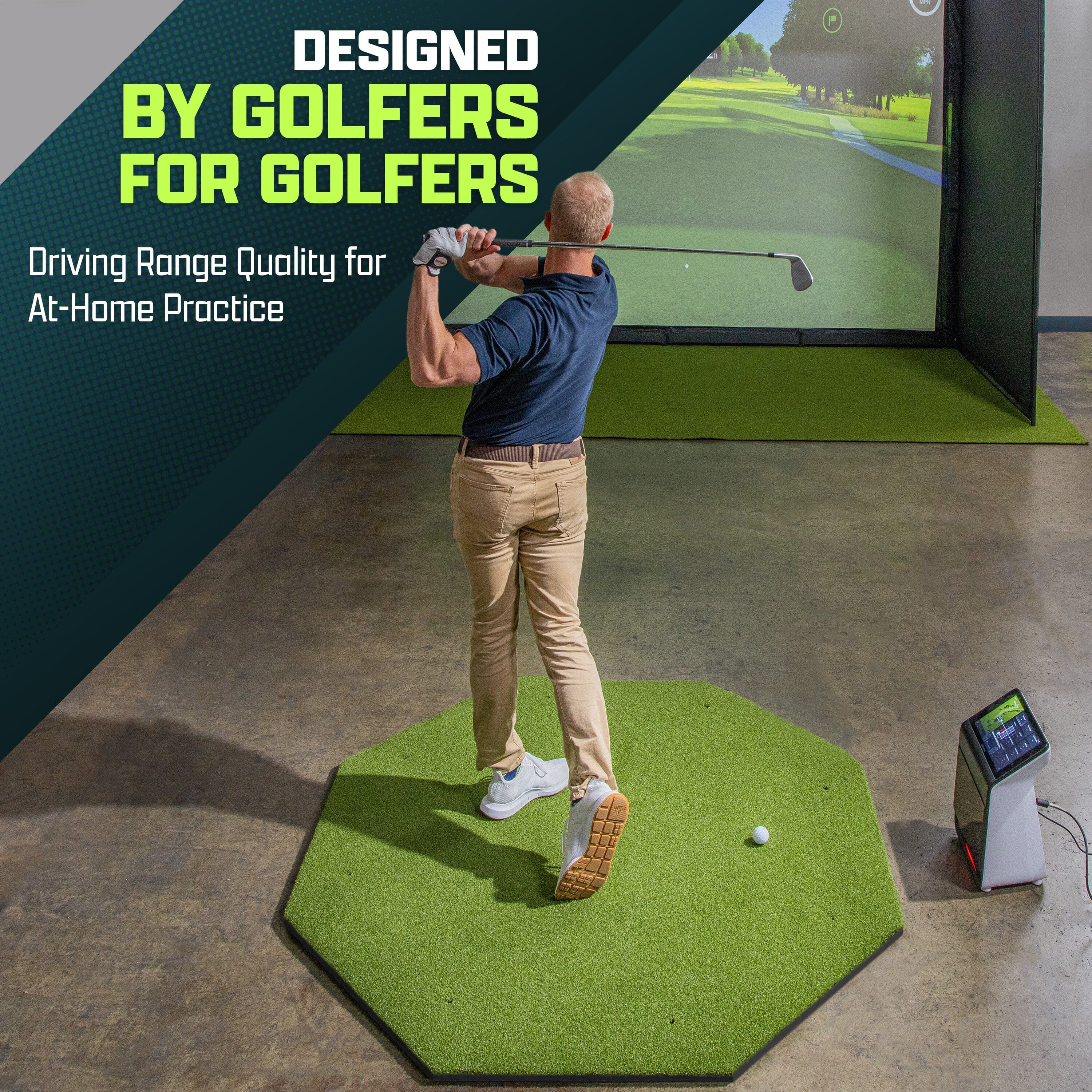 GoSports Golf Hitting Mat - Thumbnail 5