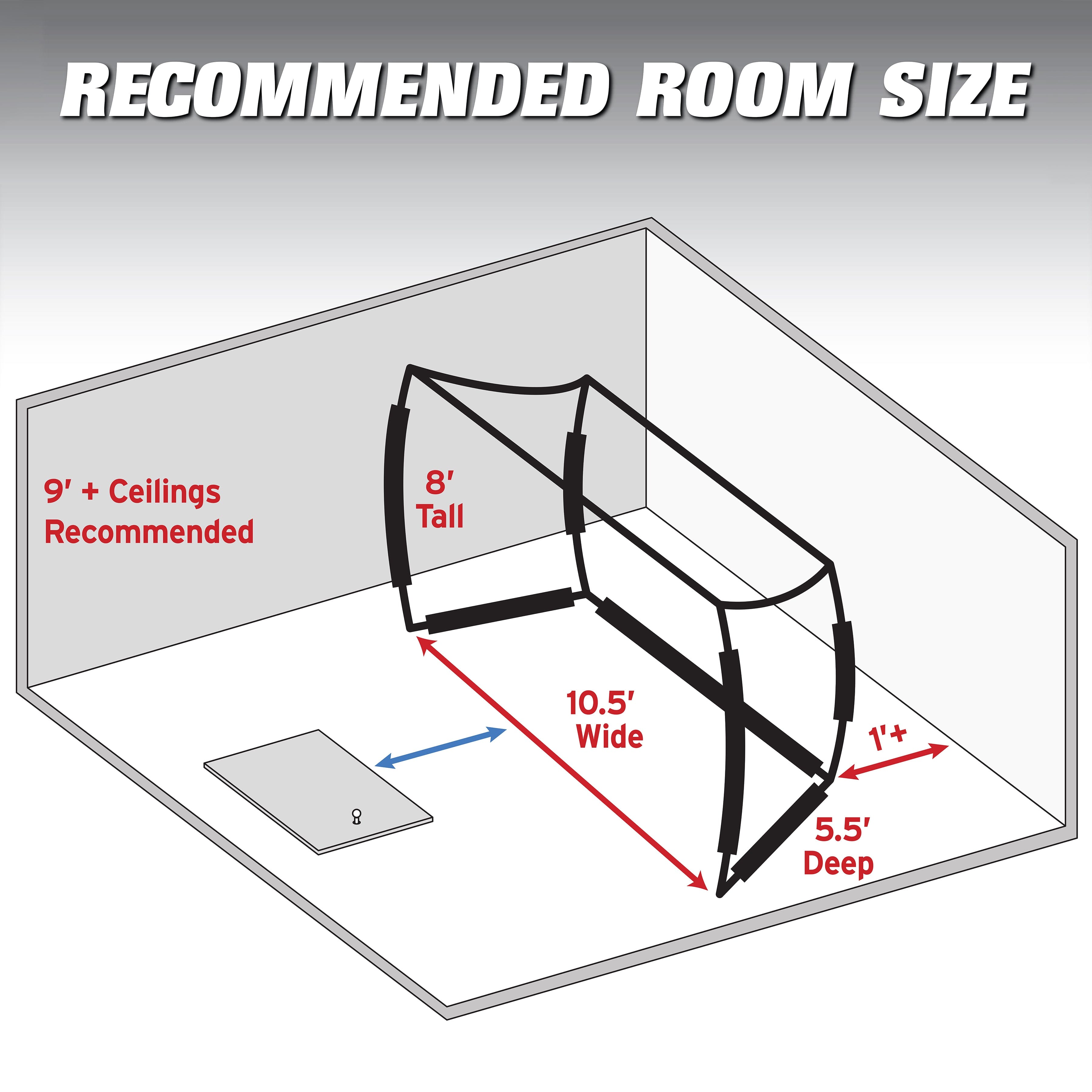 GoSports Range Cage 10 x 8 ft Golf Practice Hitting Net - Classic Net GoSports 