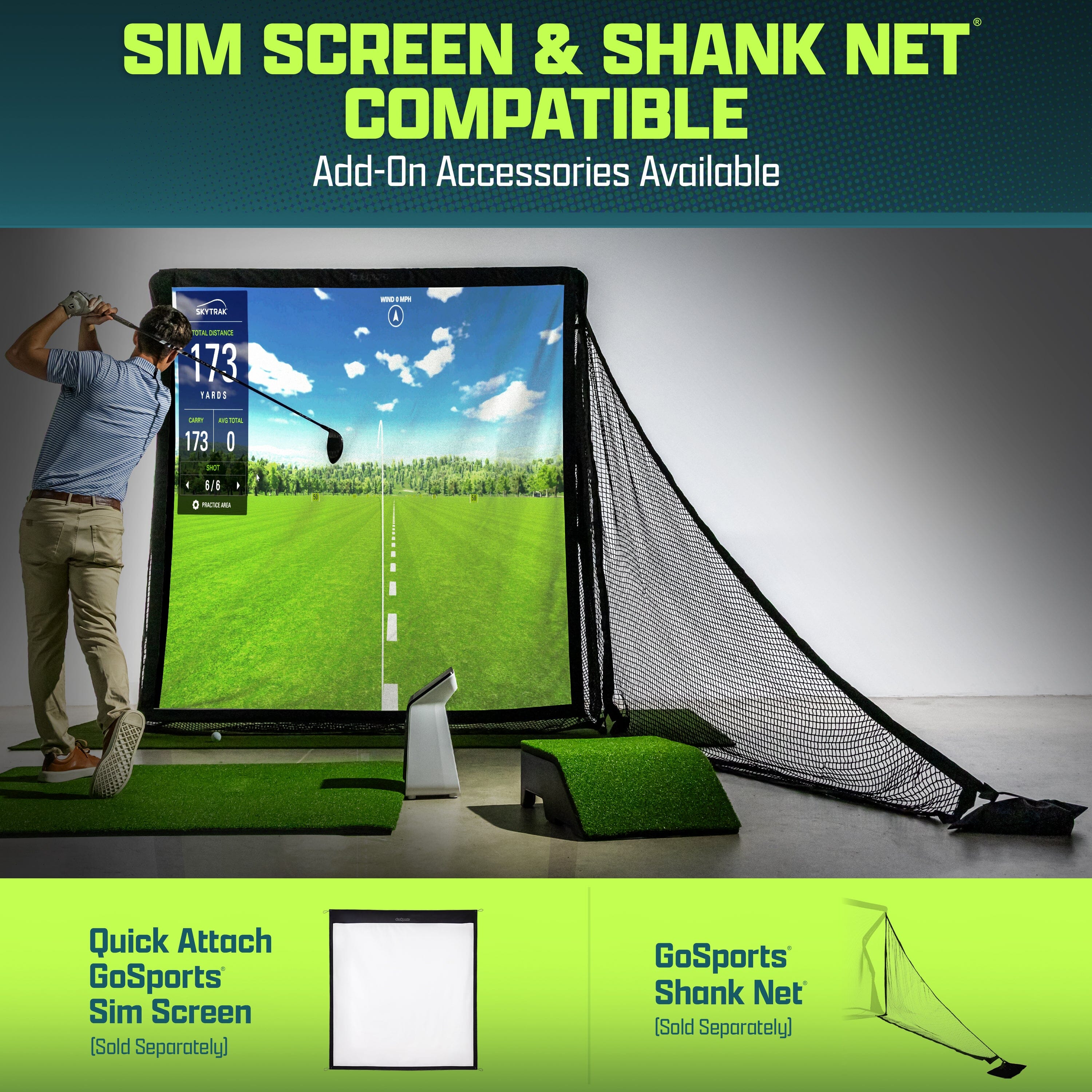 GoSports Elite Golf Practice Net with Steel Frame - Choose 10' or 7' Size GoSports 