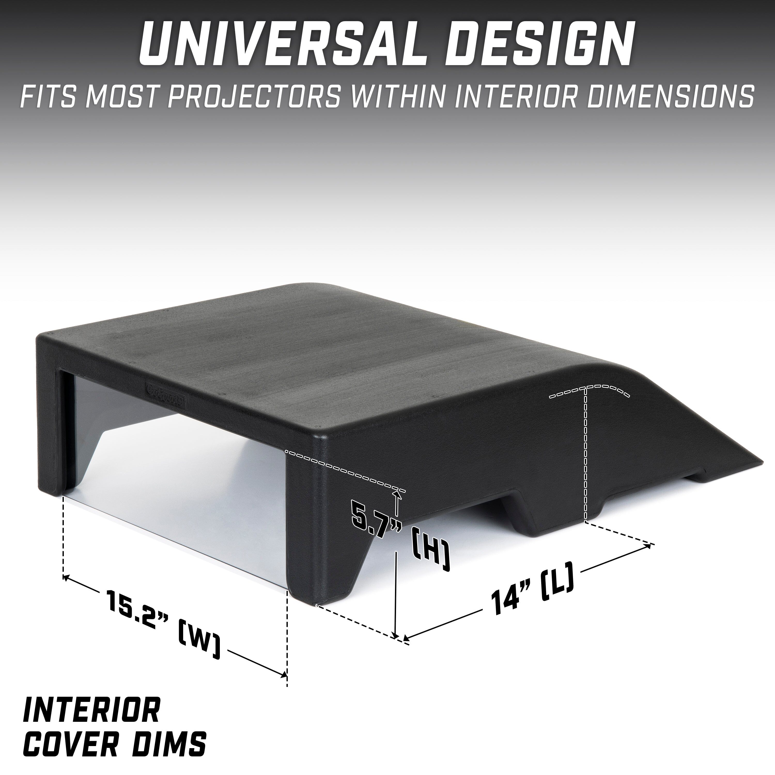 GoSports Golf Simulator Projector Cover - Floor Mounted Enclosure GoSports 