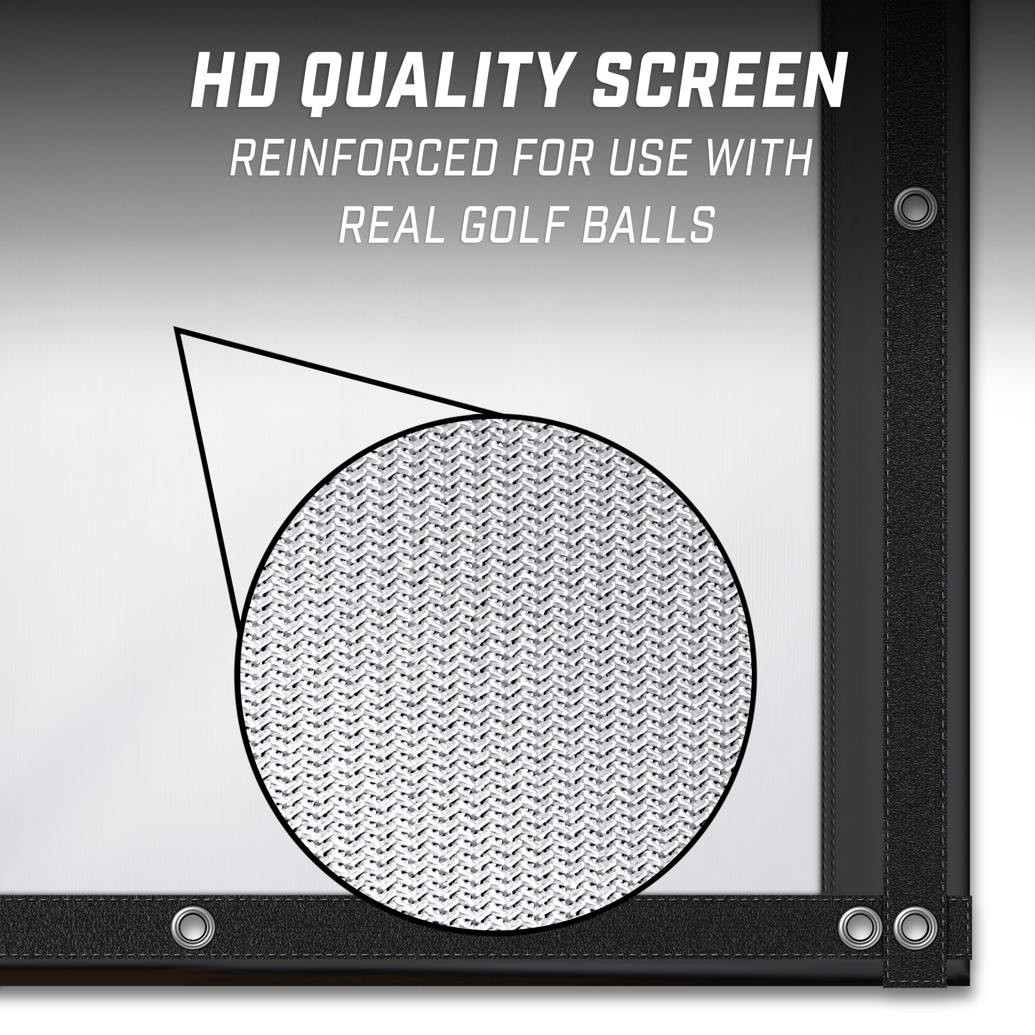 GoSports Replacement Sim Screen - Only Compatible with GoSports 12' x 9' Golf Simulator Enclosure GoSports 