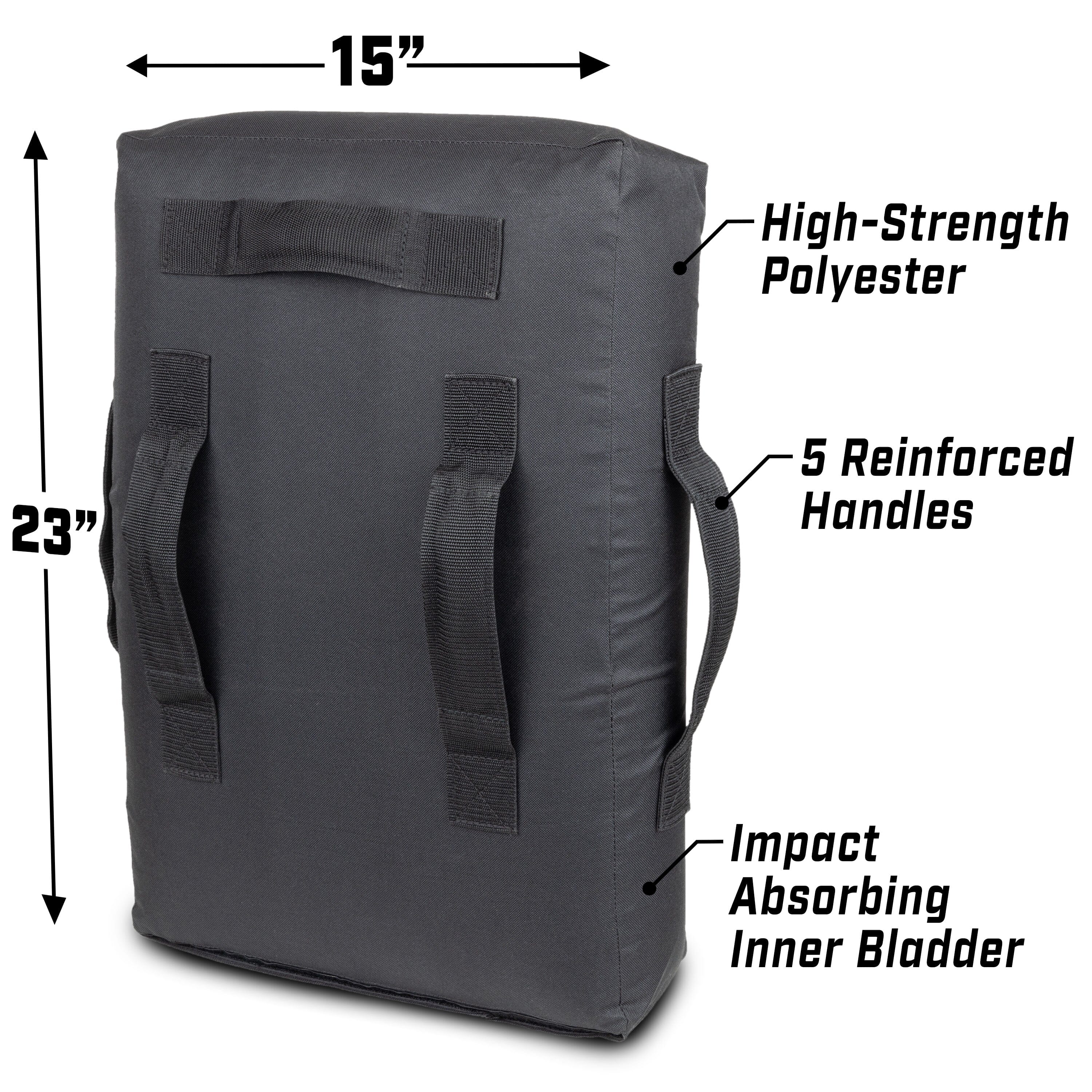 GoSports Inflatable Blocking Pad - Training Equipment for Basketball, Football, Lacrosse, Martial Arts & More - 23" x 15" Football GoSports 