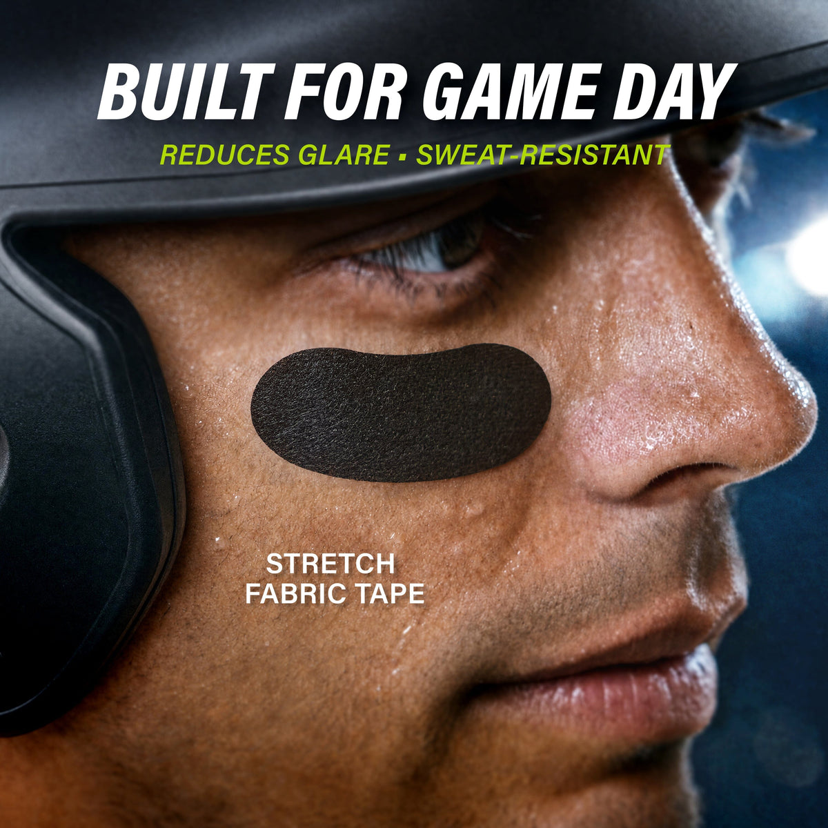 Eye Black Stickers with Chalk Pencil, 36 Pairs GoSports Football 