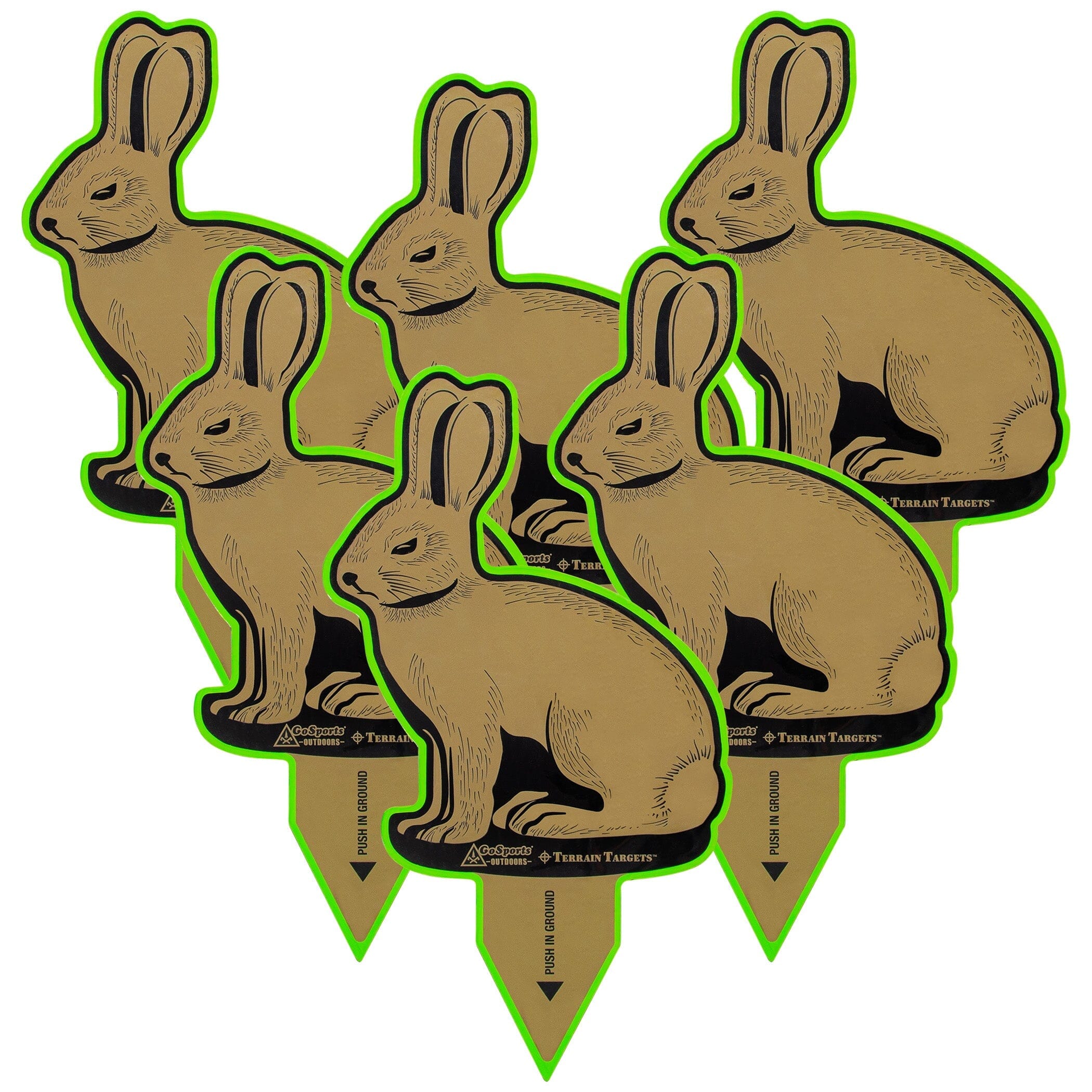 GoSports Outdoors Rabbit Terrain Targets | Reactive Shooting Range Targets GoSportsOutdoors.com 