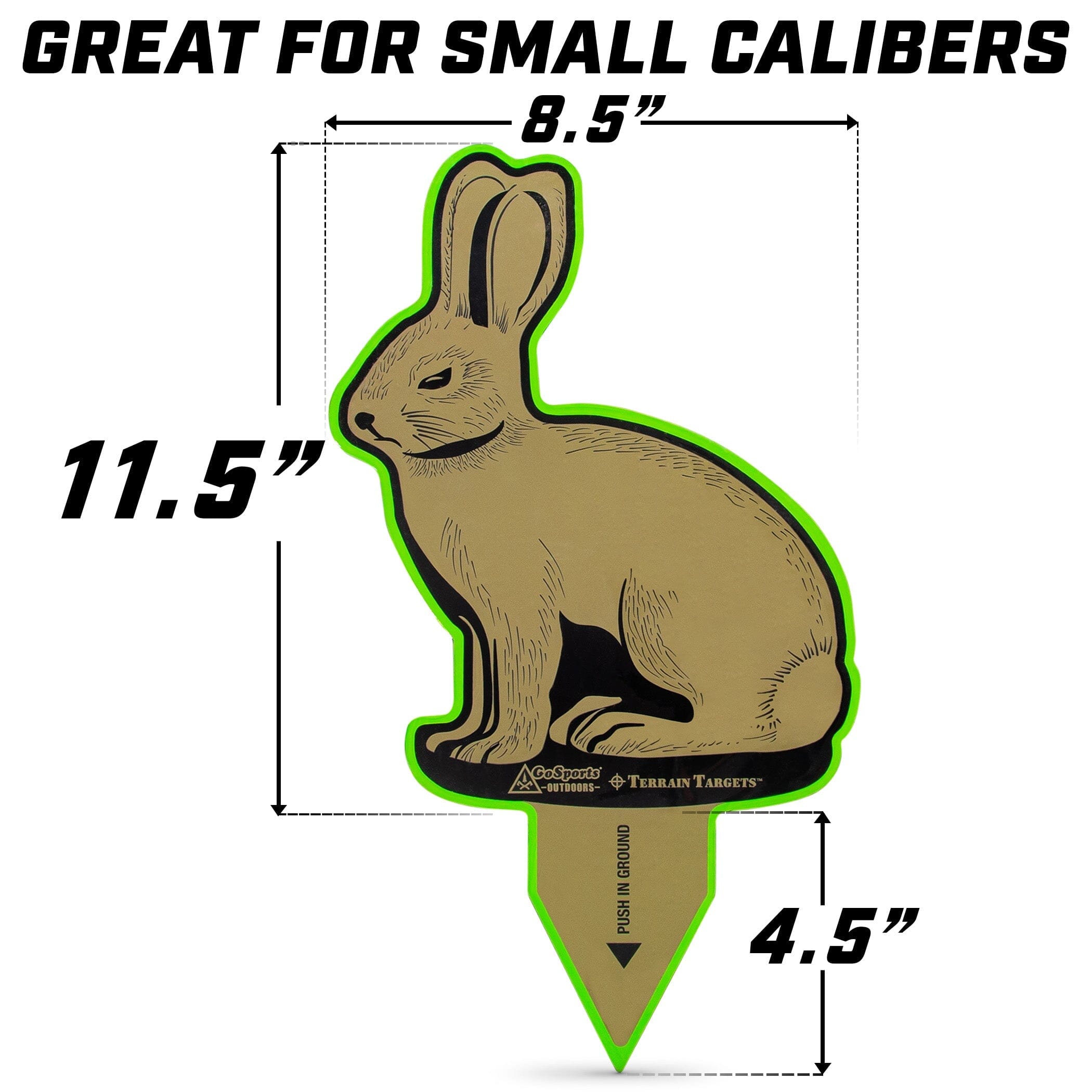 GoSports Outdoors Rabbit Terrain Targets | Reactive Shooting Range Targets GoSportsOutdoors.com 