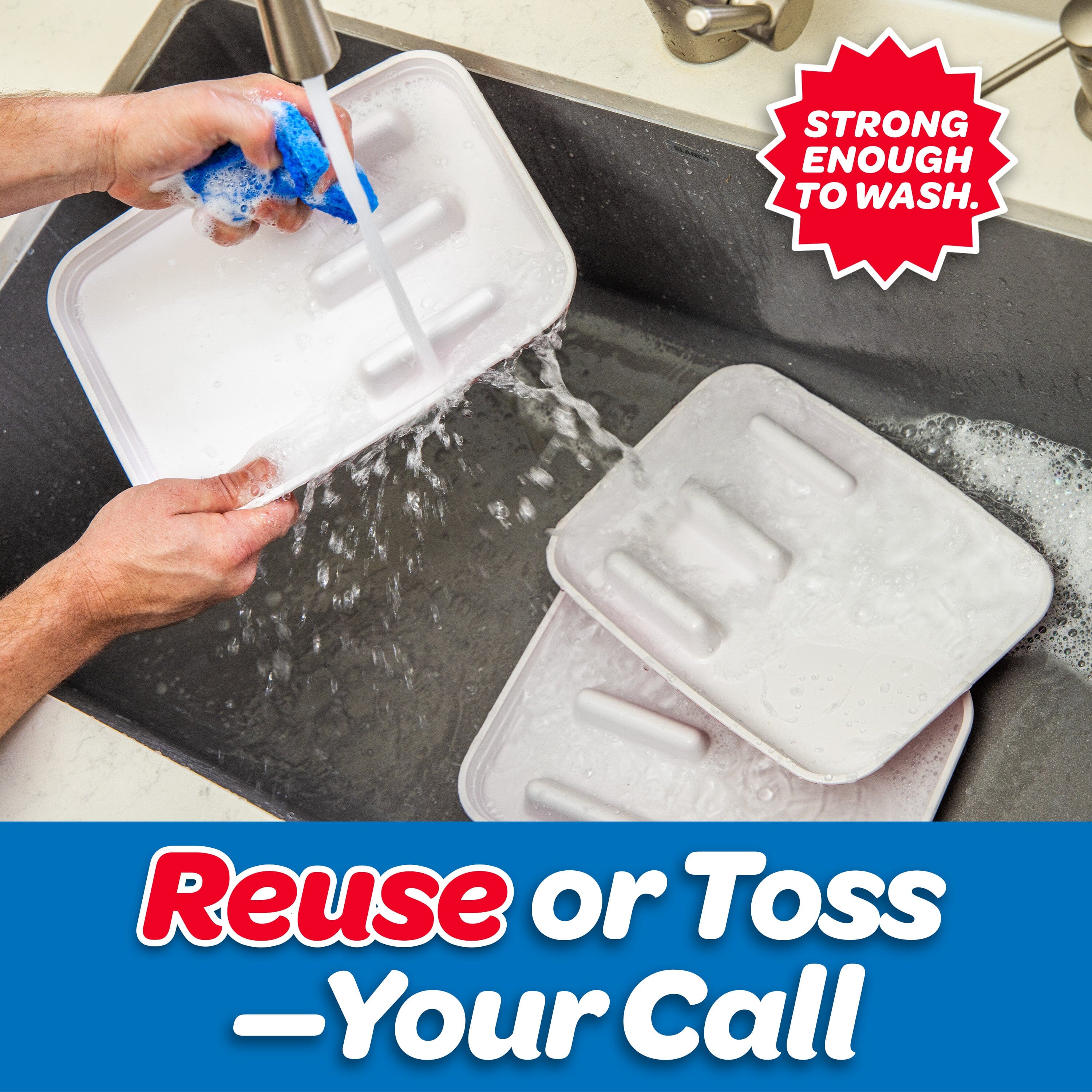 GoBig Hot Dog Food Trays with Dividers - 36 Pack Disposable Red Party Cup Hot Dog Plates for Parties, BBQs, & More Playgosports.com 