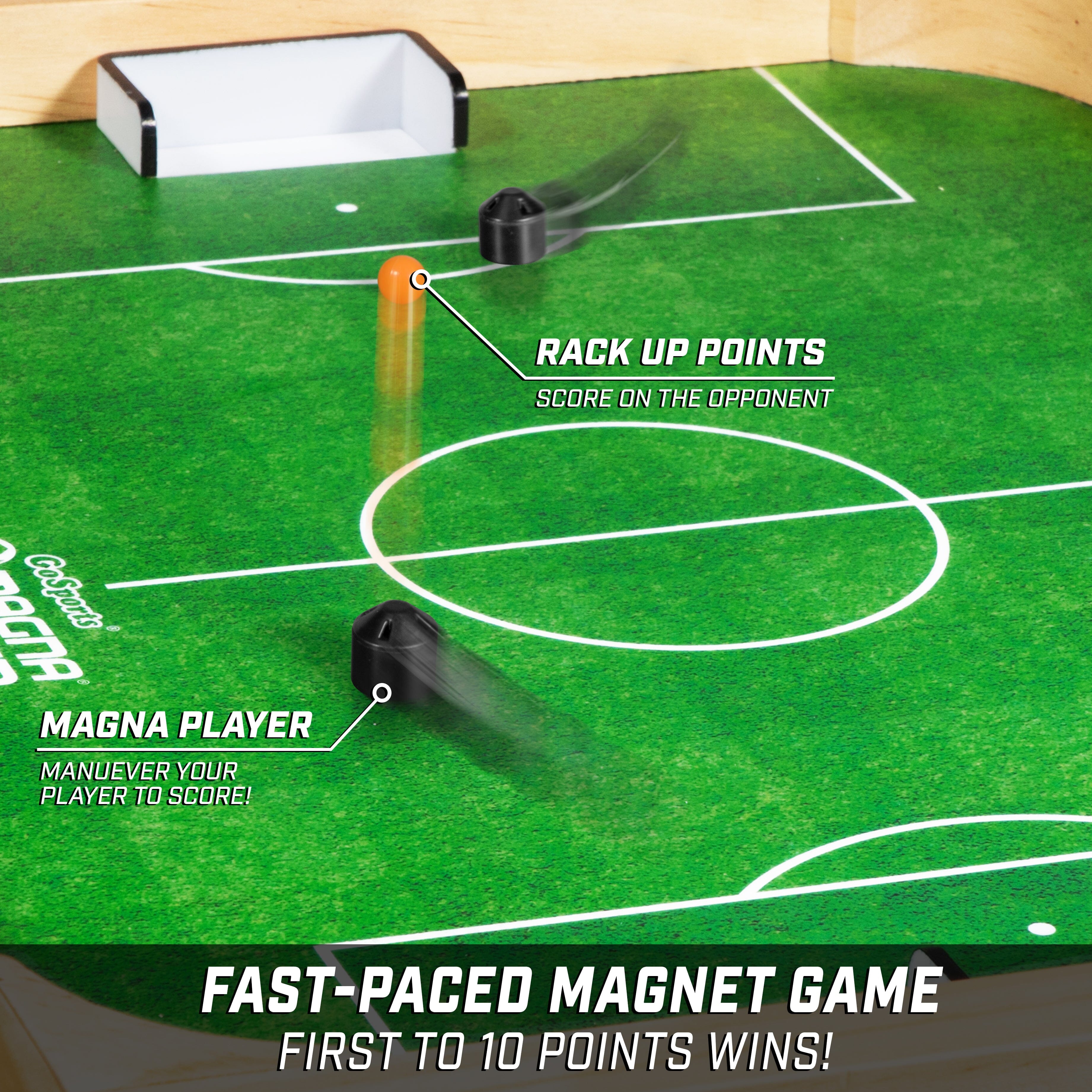 GoSports Magna Soccer Tabletop Board Game Magna Ball GoSports 