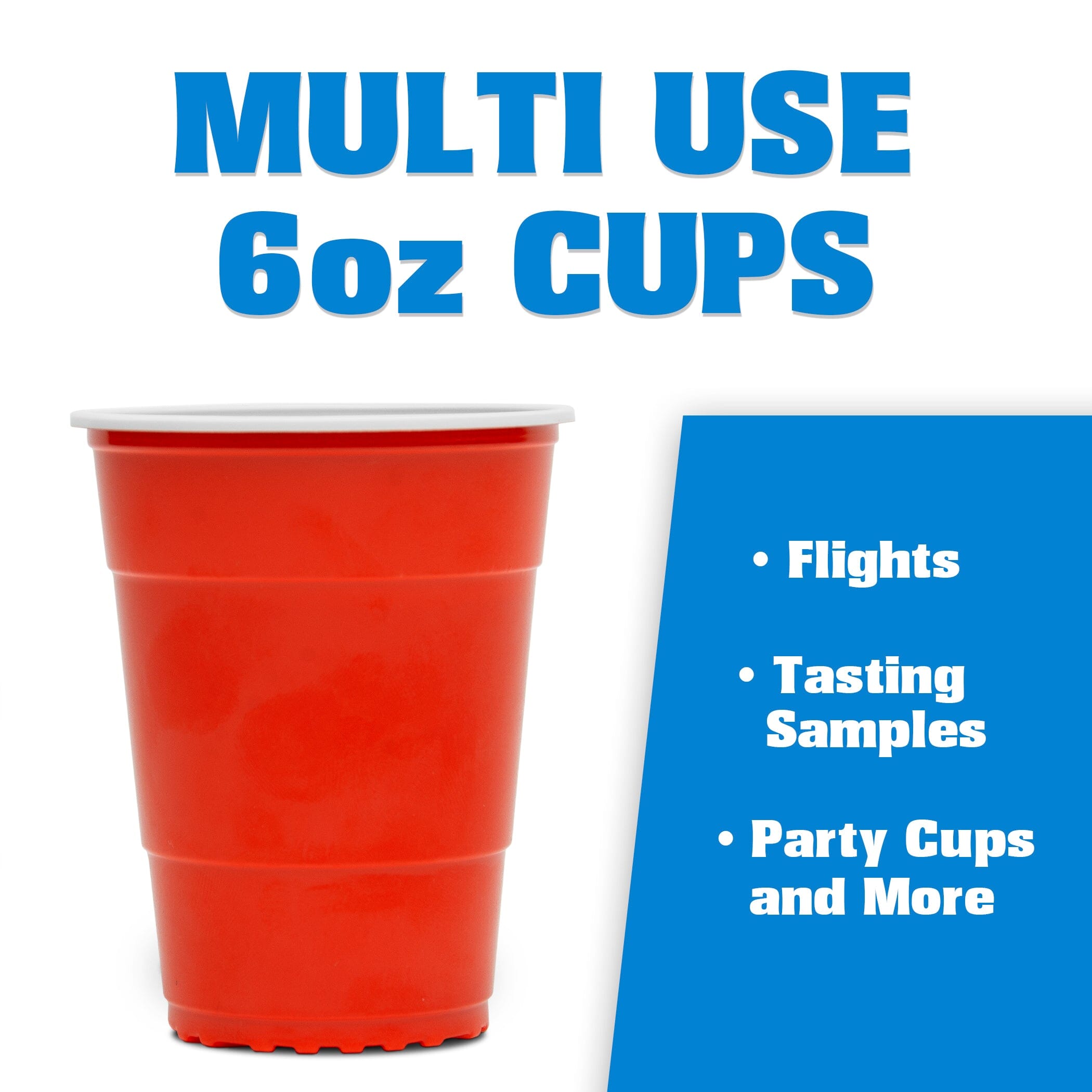 GoPong 6oz Red Party Cups - 160-Pack Party Cups GoPong 