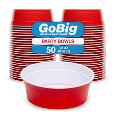 22 oz Disposable Bowls, 50 ct