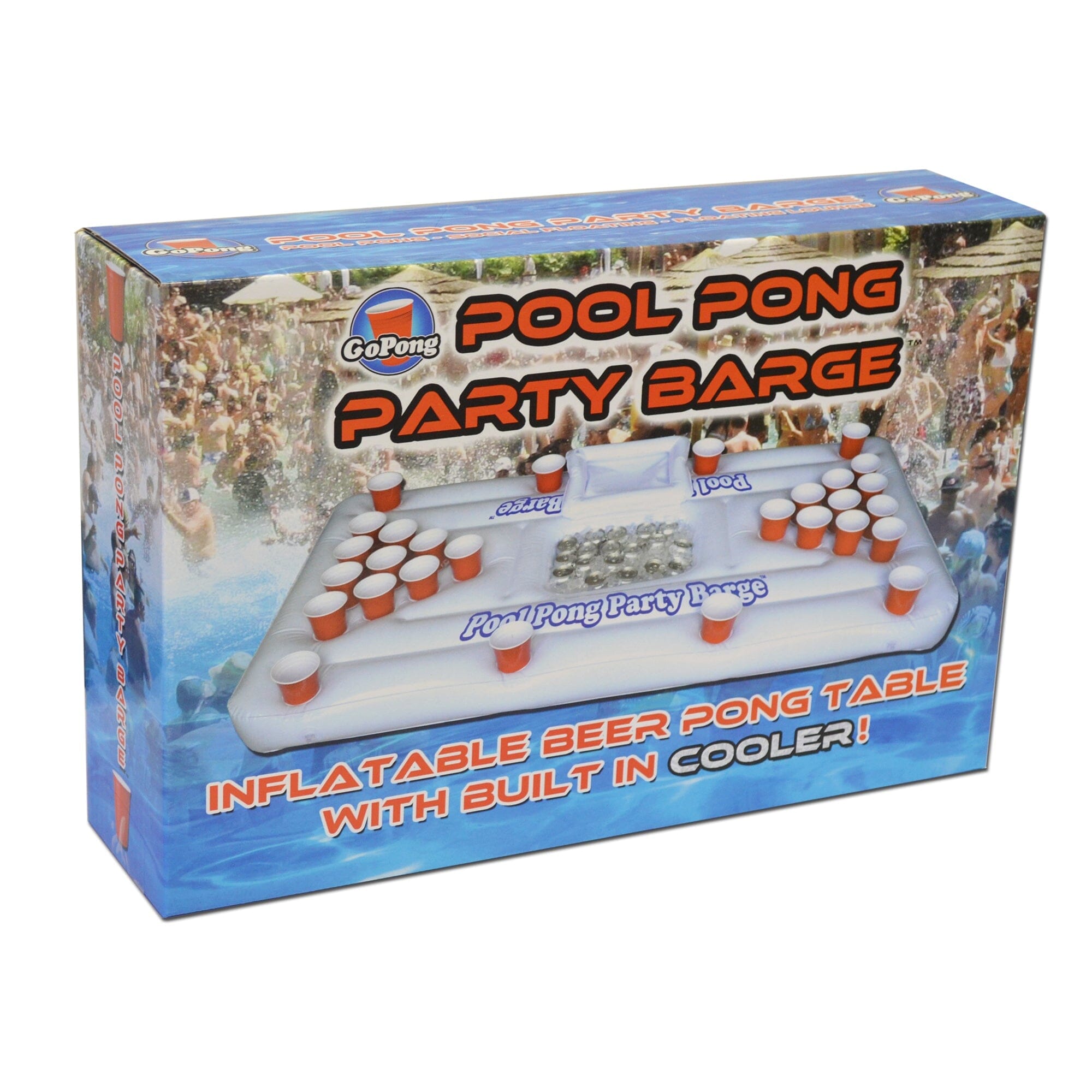 GoPong Original Floating Beer Pong Table with Cooler & Cup Holders Floating Beer Pong gopong.com 