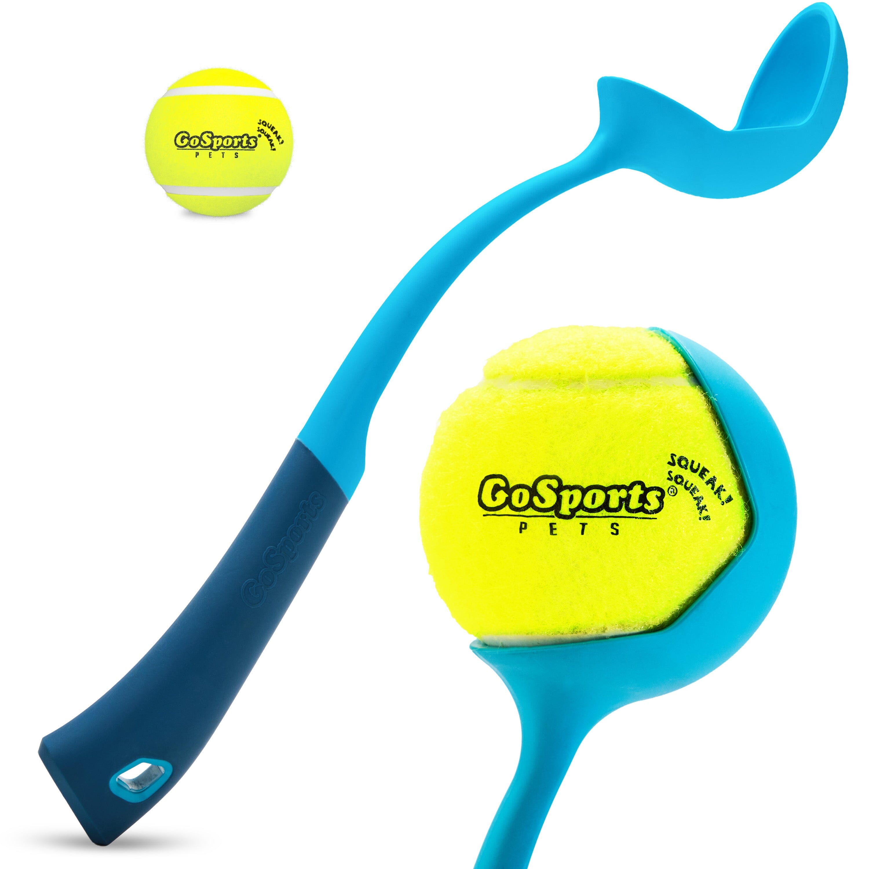 12" Dog Tennis Ball Launcher with Squeaky Ball GoSports Pets 