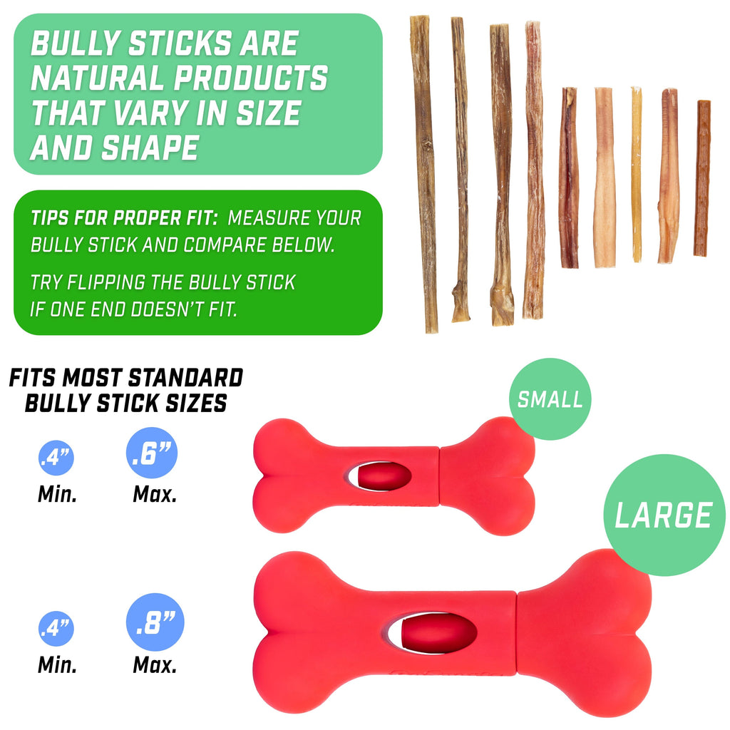GoSports 6" Chew Champ Bully Stick Holder for Dogs Dog Toy playgosports.com 