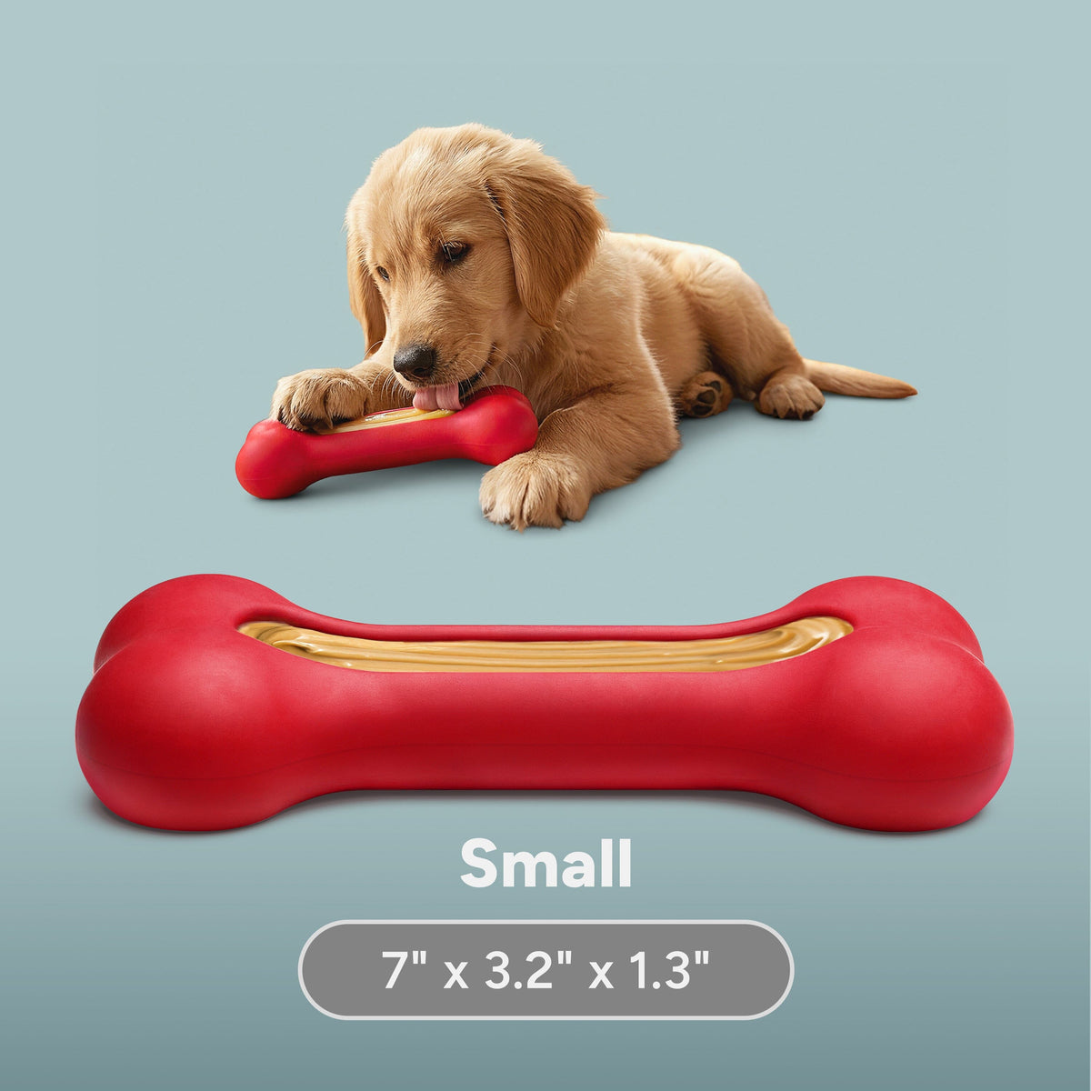 PupsCream Bone Non-Slip Dog Treat Holder GoSports Pets 