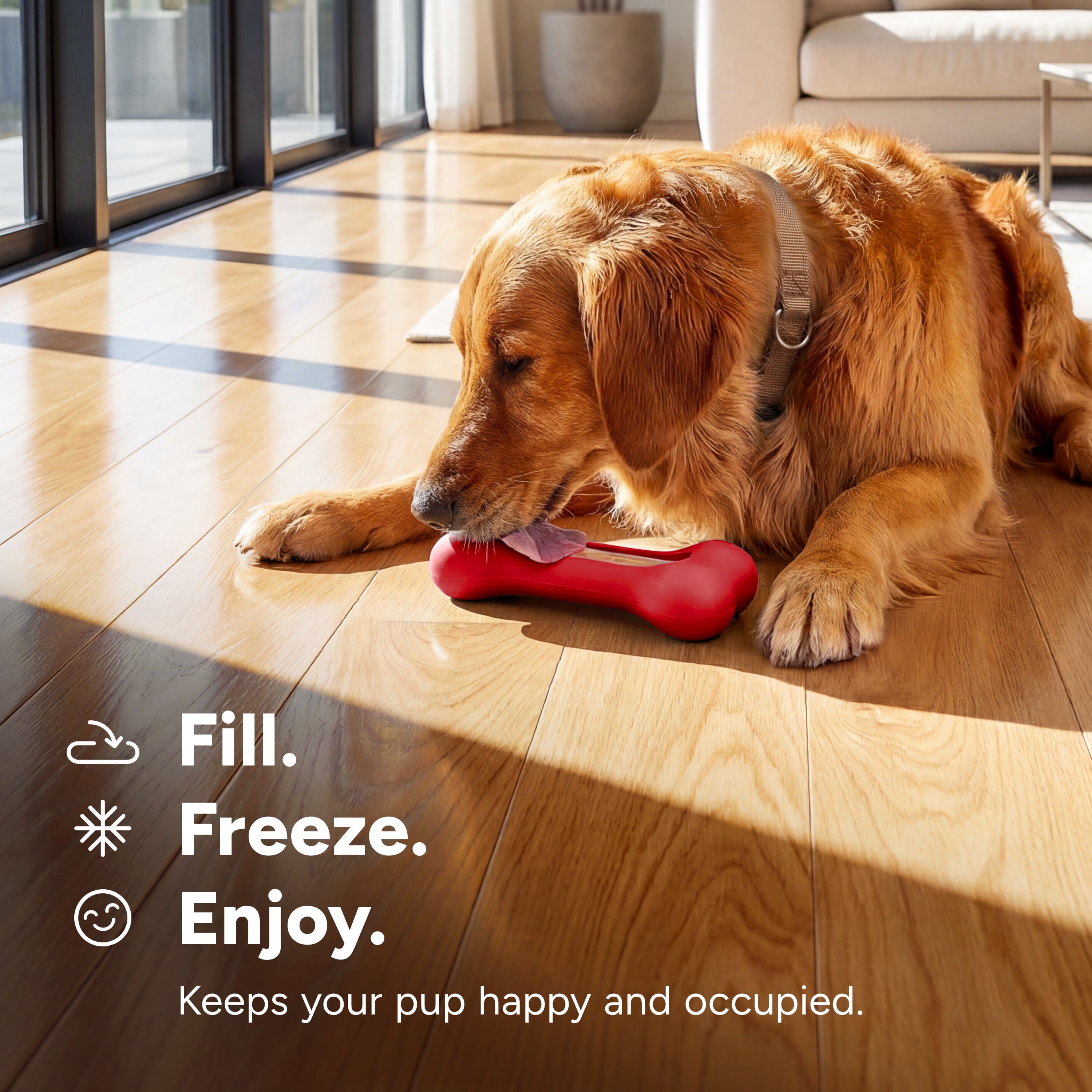 GoSports Pets PupsCream Freezable Dog Treat Station - Small or Large - Helps Keep Dogs Busy GoSports 