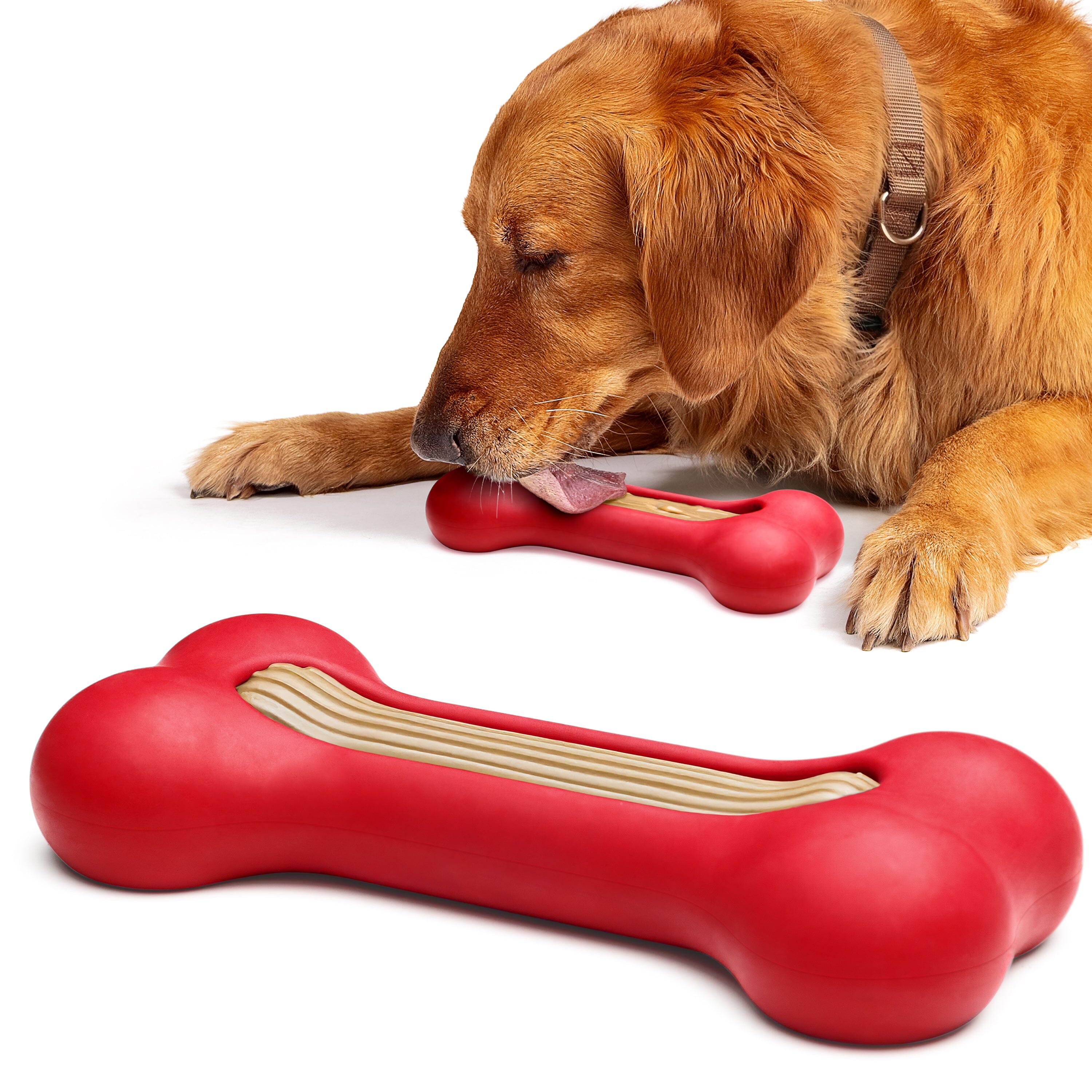 GoSports Pets PupsCream Freezable Dog Treat Station - Small or Large - Helps Keep Dogs Busy GoSports Large Dogs - 30+ lbs 