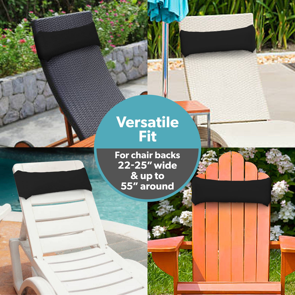 Outdoor Lounge Chair Pillow Coast Modern 