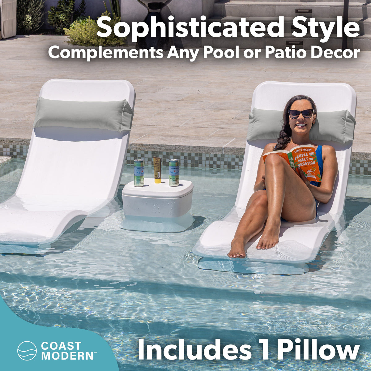 Outdoor Lounge Chair Pillow Coast Modern 